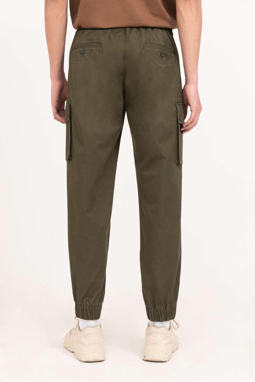 Jogger Khaki Túi Hộp