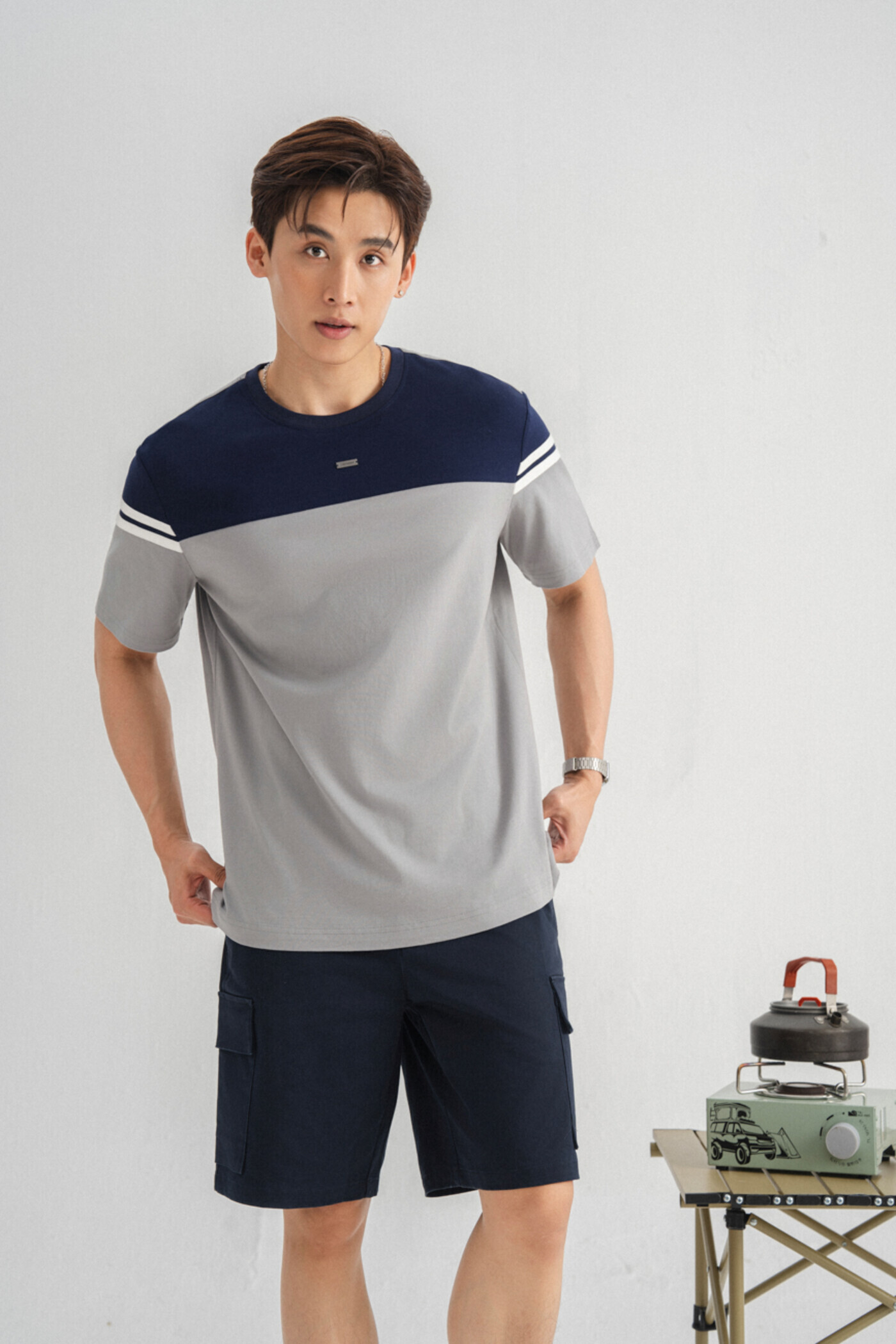 Quần Khaki Regular Túi hộp
