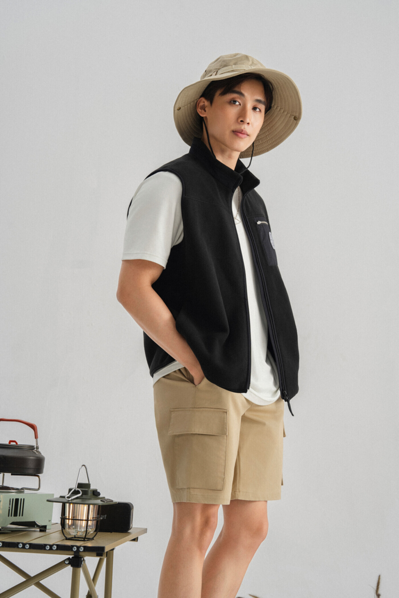 Quần Khaki Regular Túi hộp