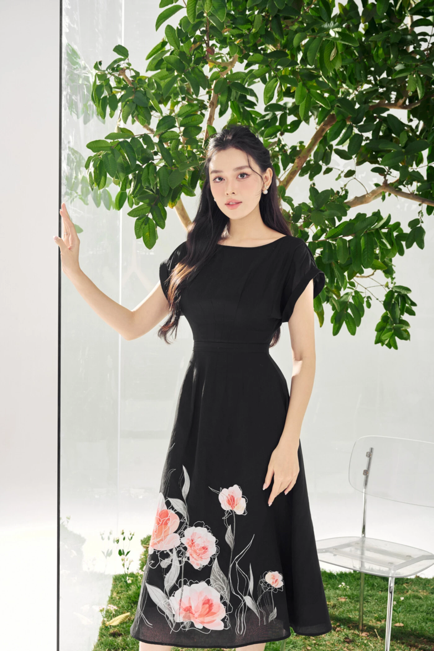 Azalea Dress - Đầm dệt hoa nghệ thuật