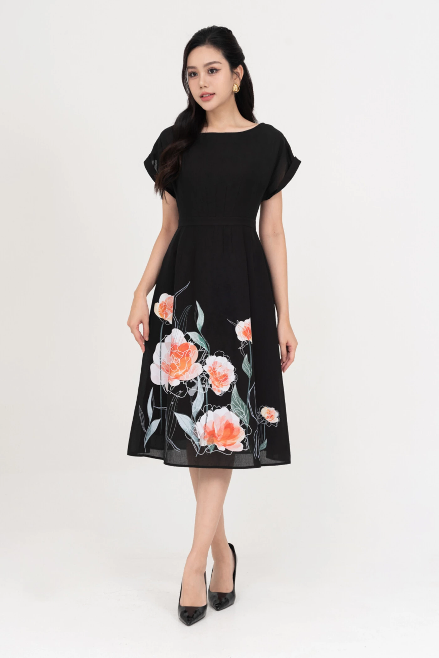 Azalea Dress - Đầm dệt hoa nghệ thuật