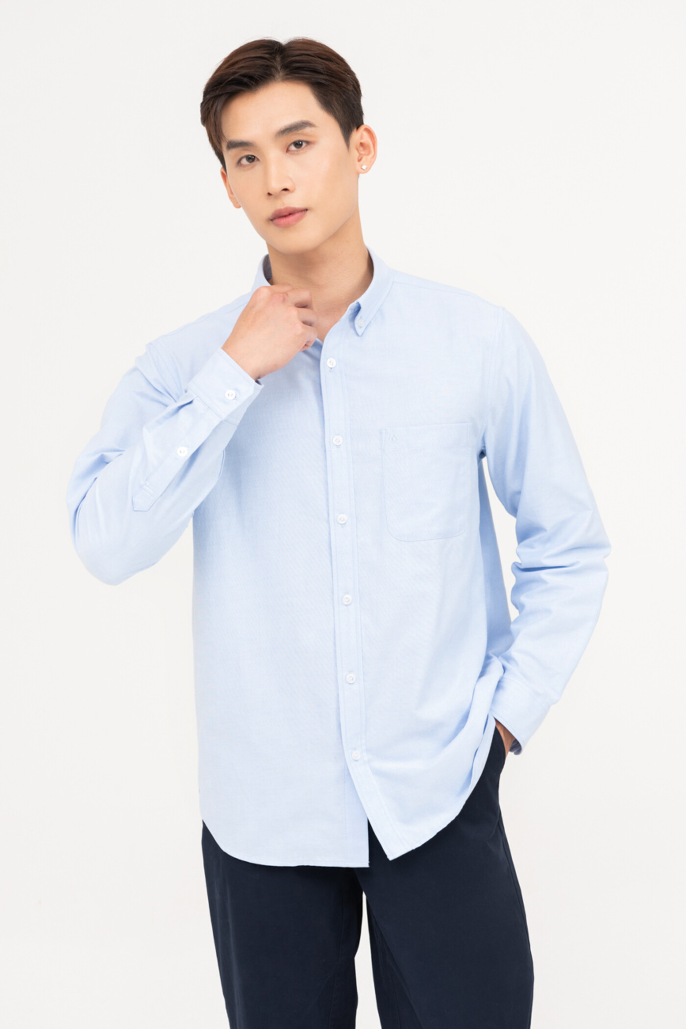 Áo sơ mi Raw cloth Regular