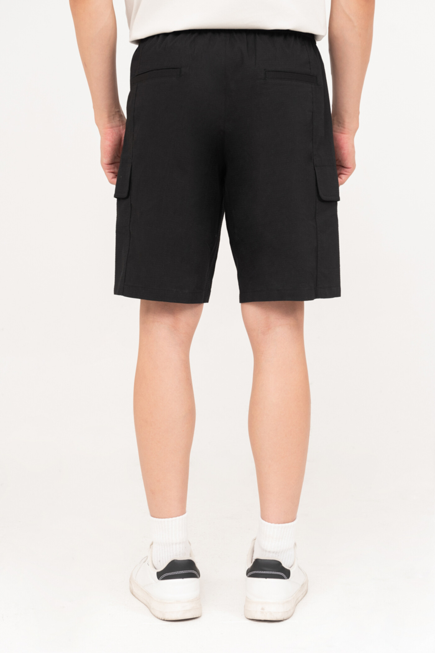 Quần short Regular Seersucker