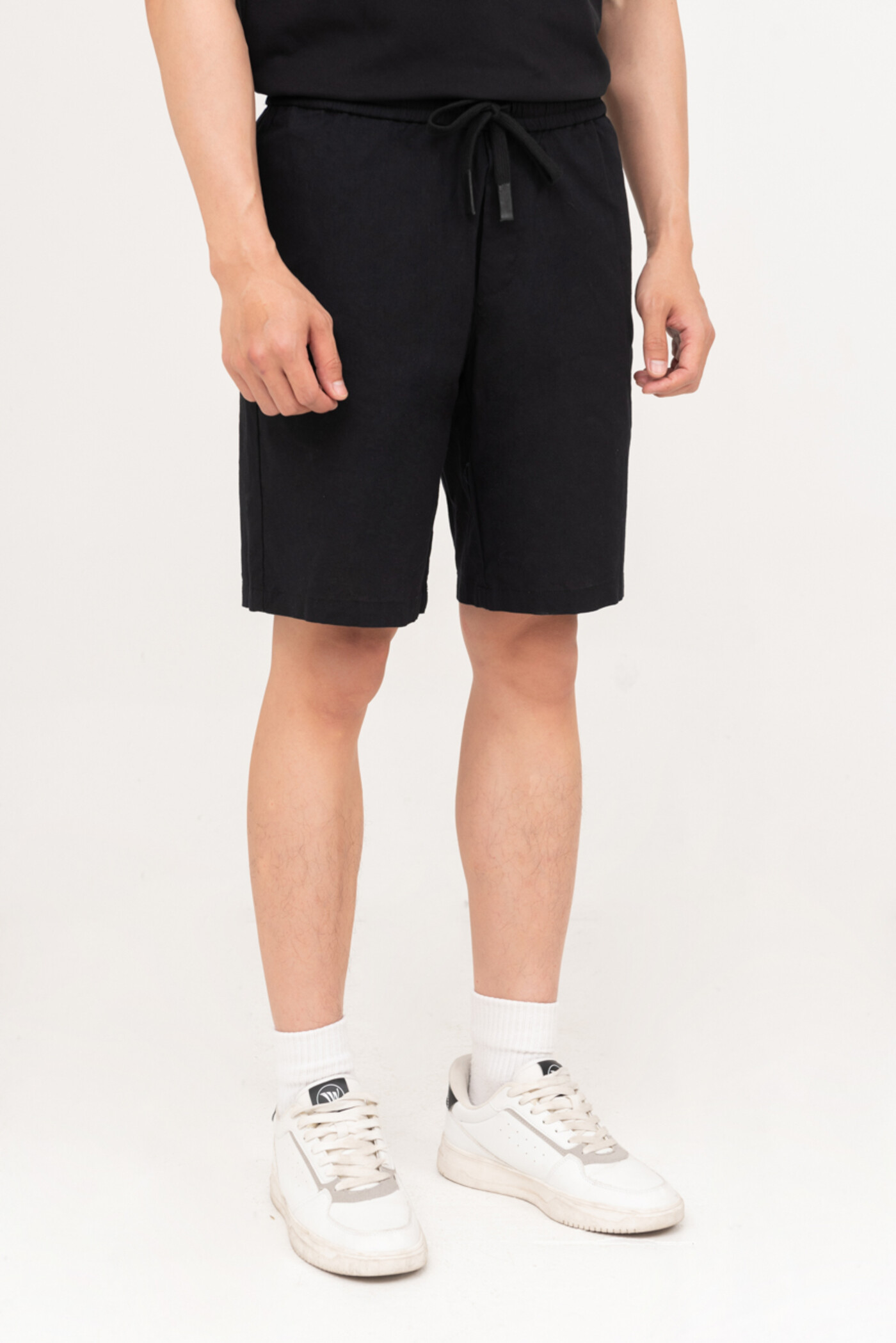 Quần short Regular cotton ngang gối
