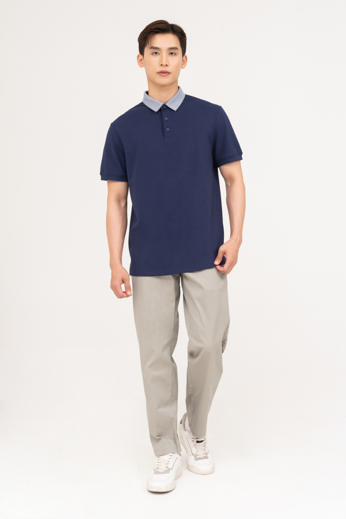 Áo Polo Regular mix màu cổ