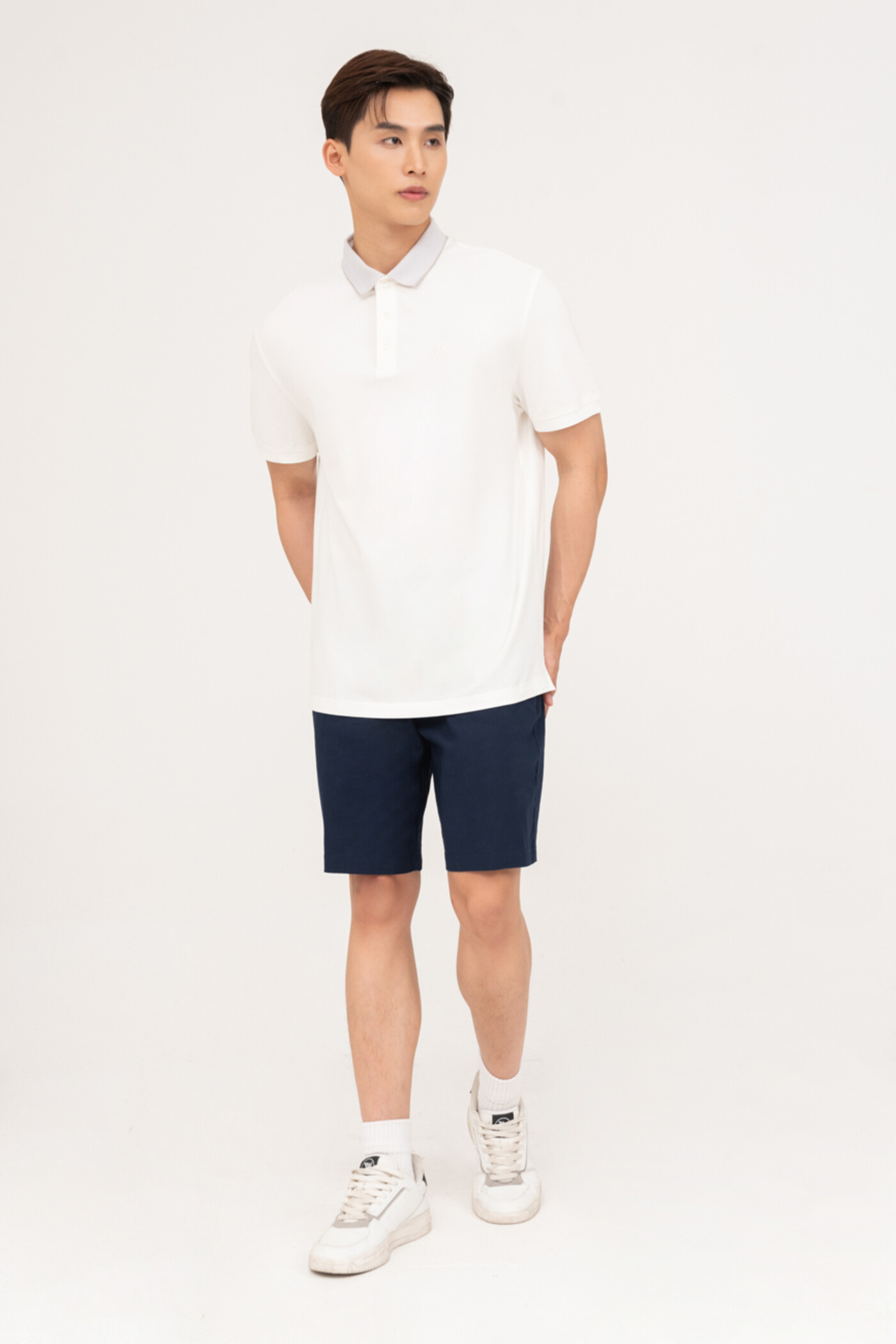 Áo Polo Regular mix màu cổ