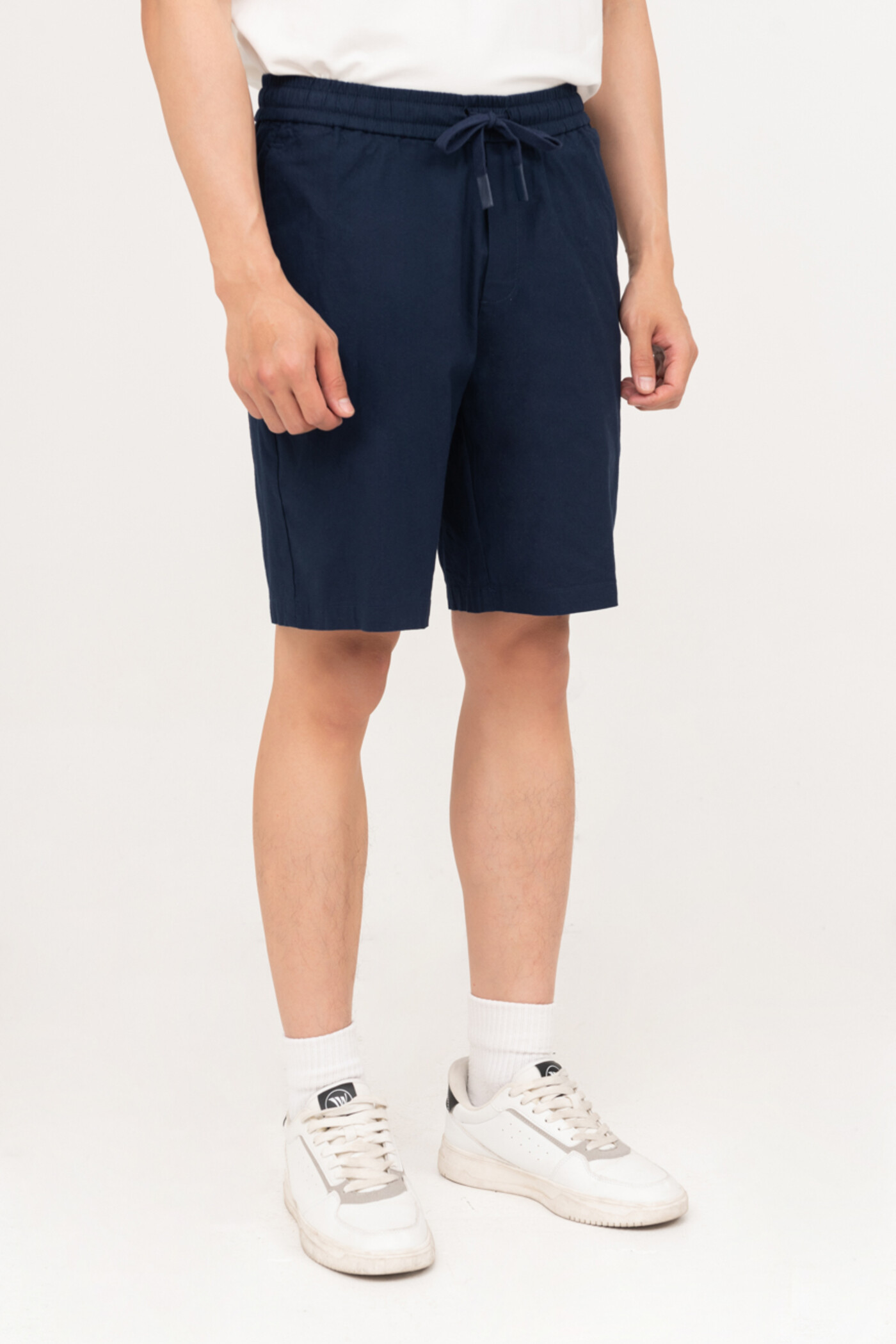 Quần short Regular cotton ngang gối