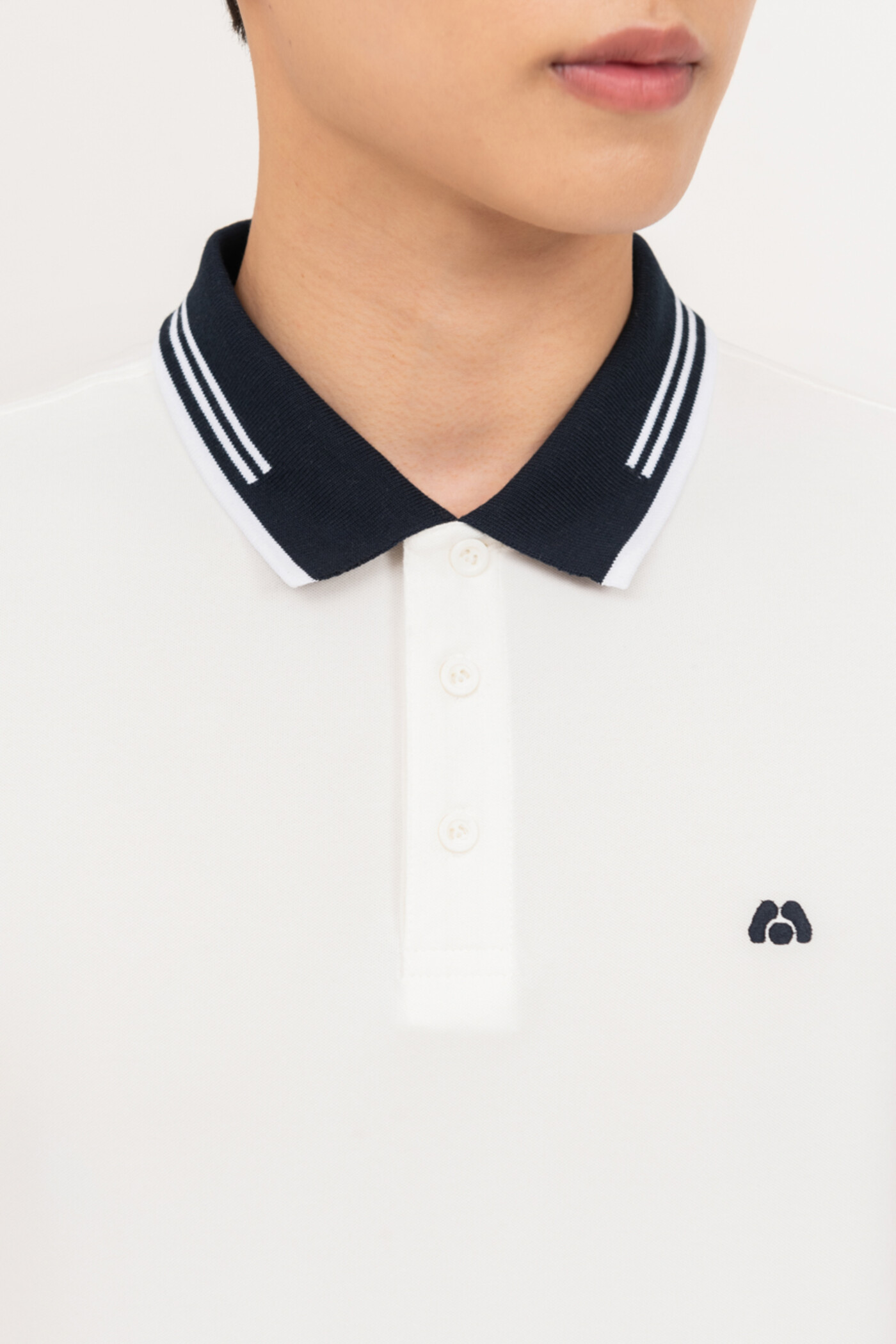 Áo Polo Regular mix màu tay bo