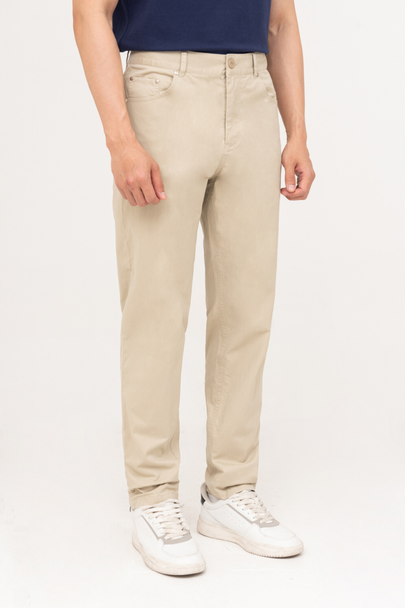 Chino Trousers - Quần Slim Khaki Basic