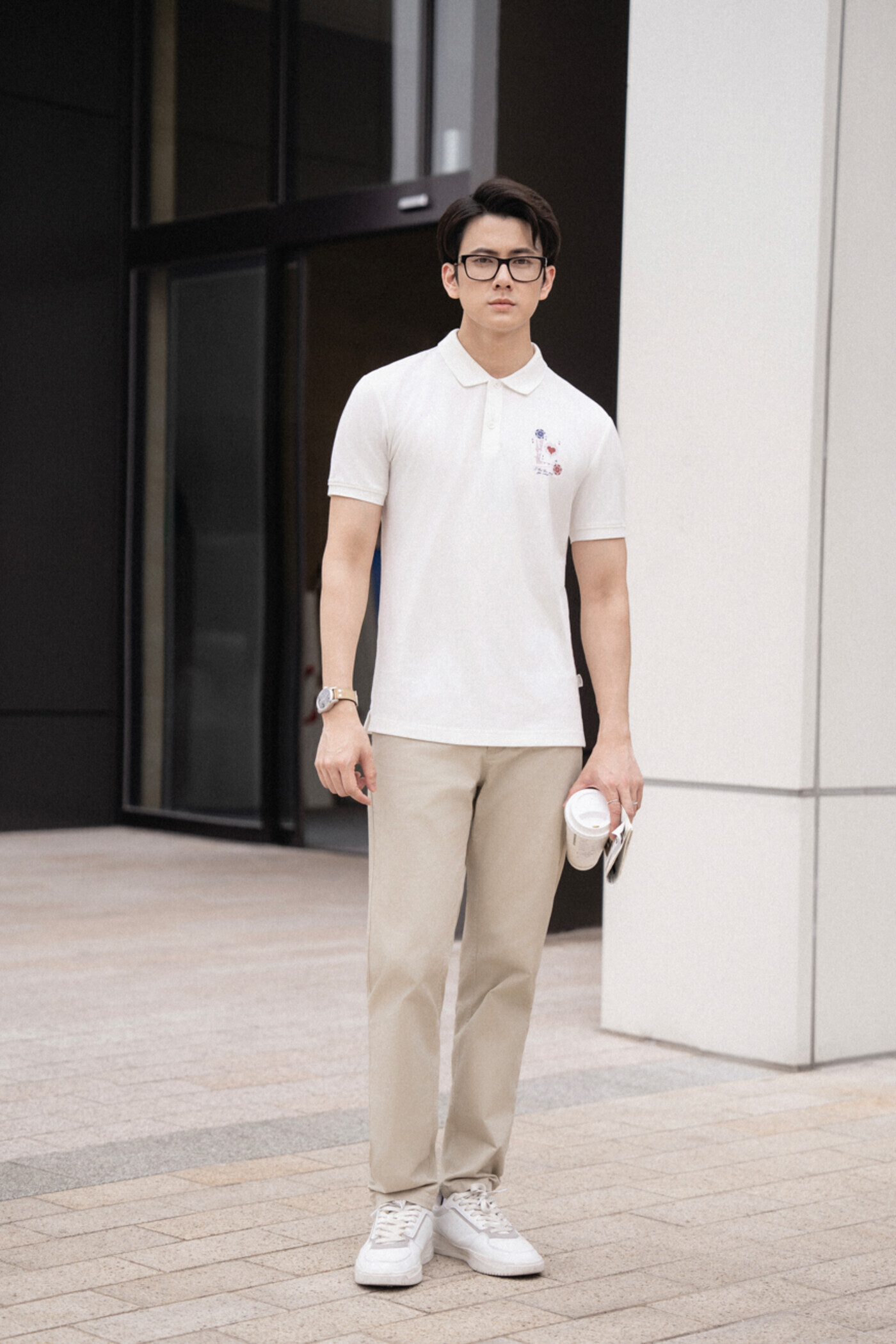 Chino Trousers - Quần Slim Khaki Basic