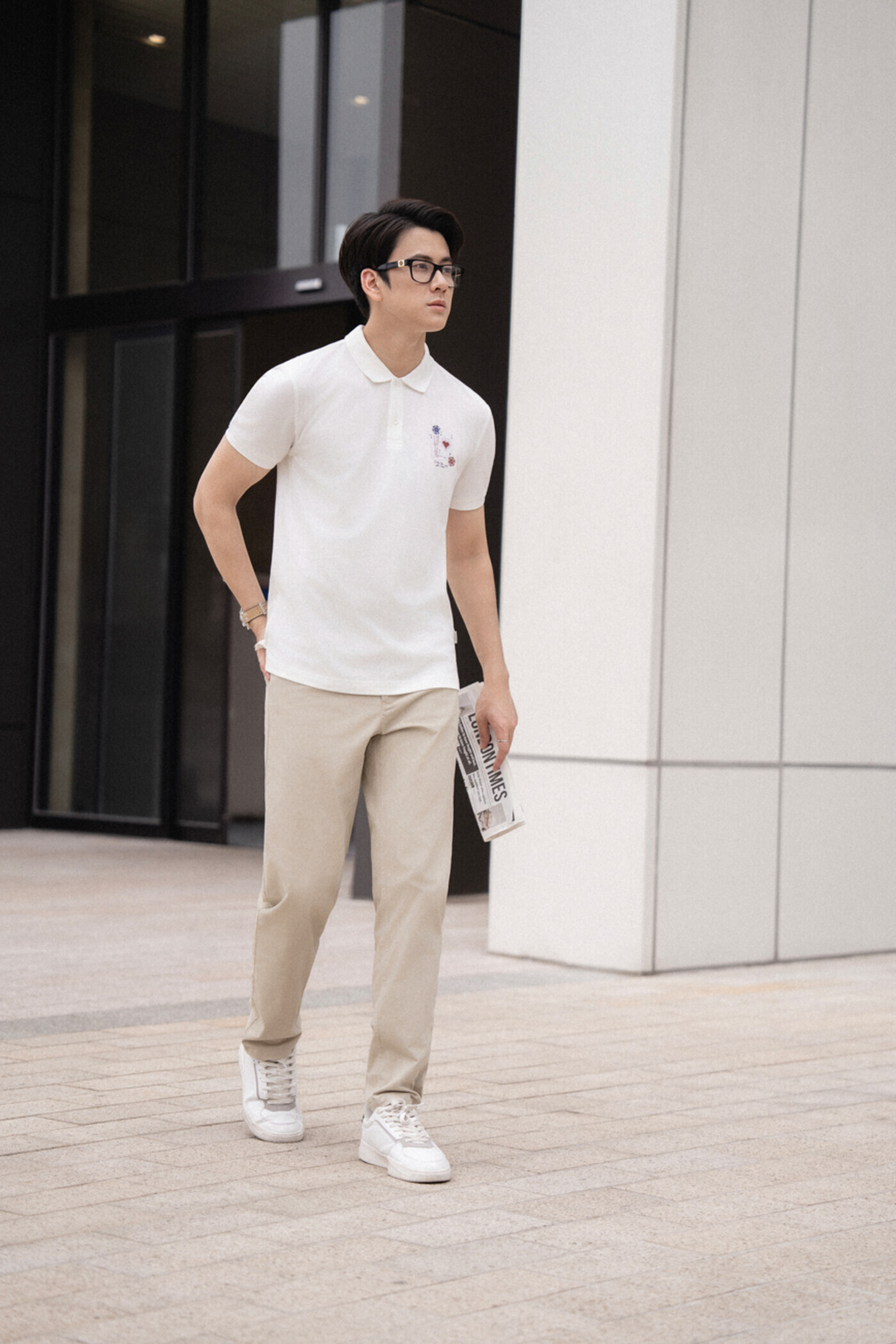 Chino Trousers - Quần Slim Khaki Basic