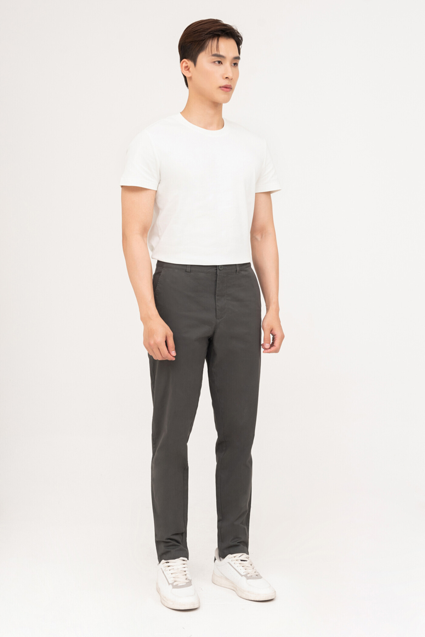 Stile Trousers - Quần Slim Khaki