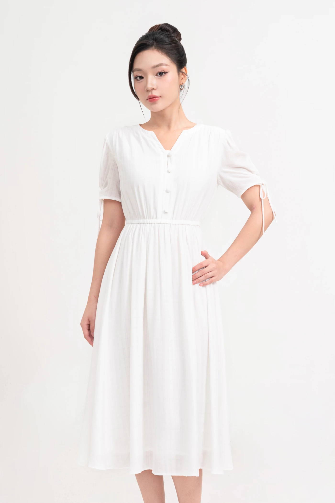 Misty Dress - Đầm xòe Tencel Summer