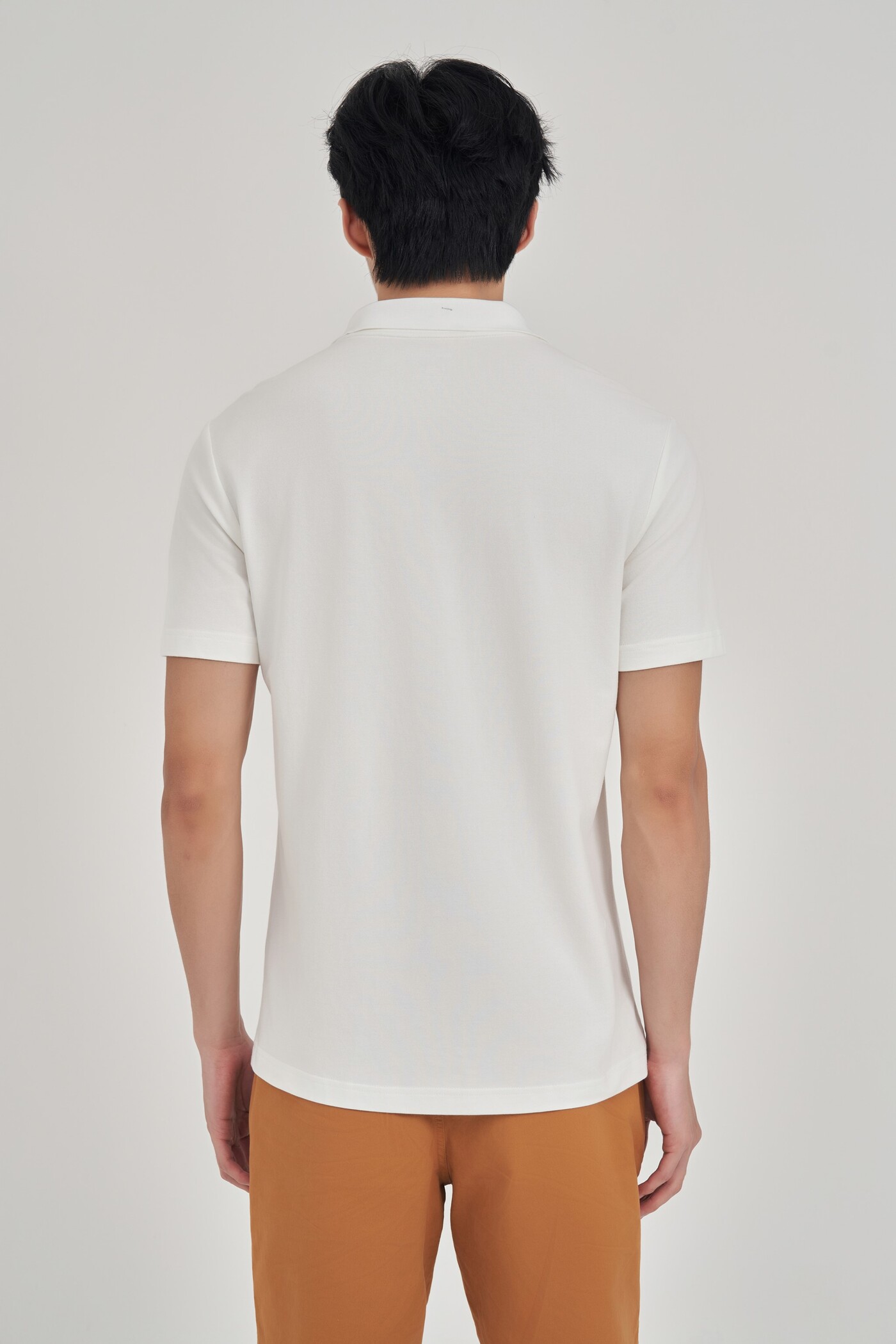 Áo Polo Modal Slim fit cổ kiểu