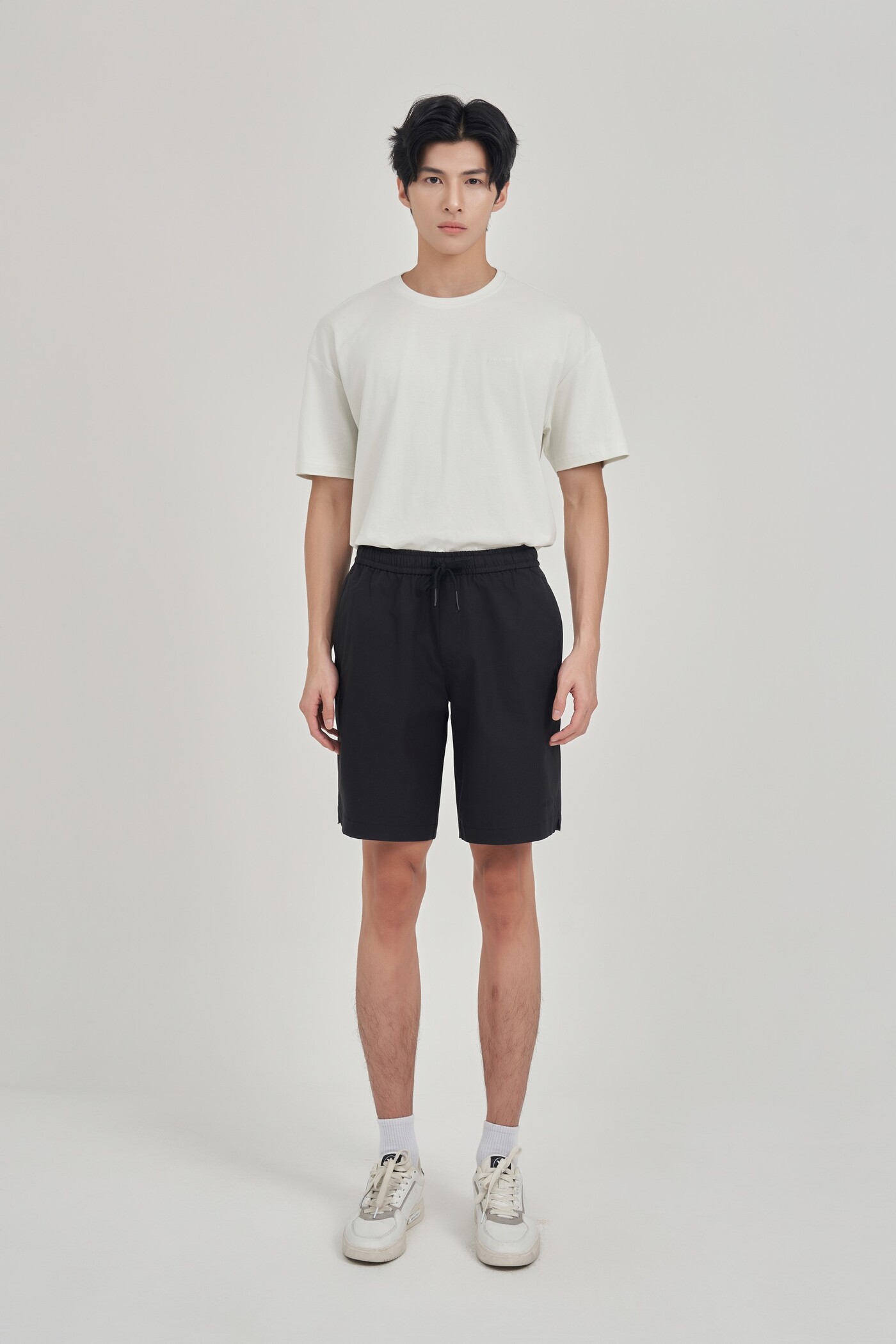 Quần short Regular Seesucker