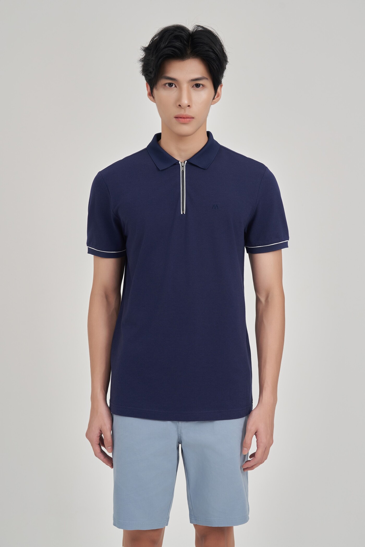 Áo Polo Modal Slim fit phối viền