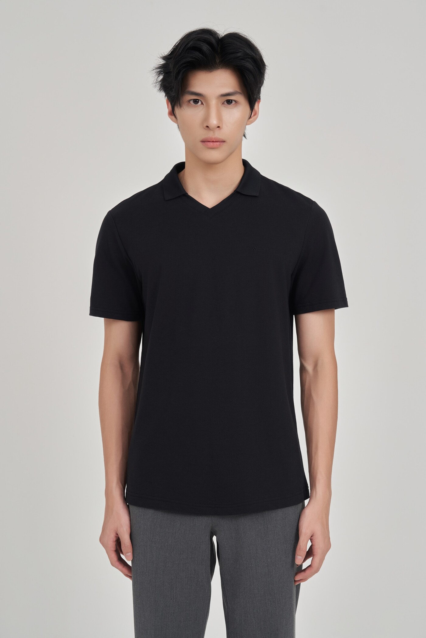 Áo Polo Modal Slim fit cổ kiểu