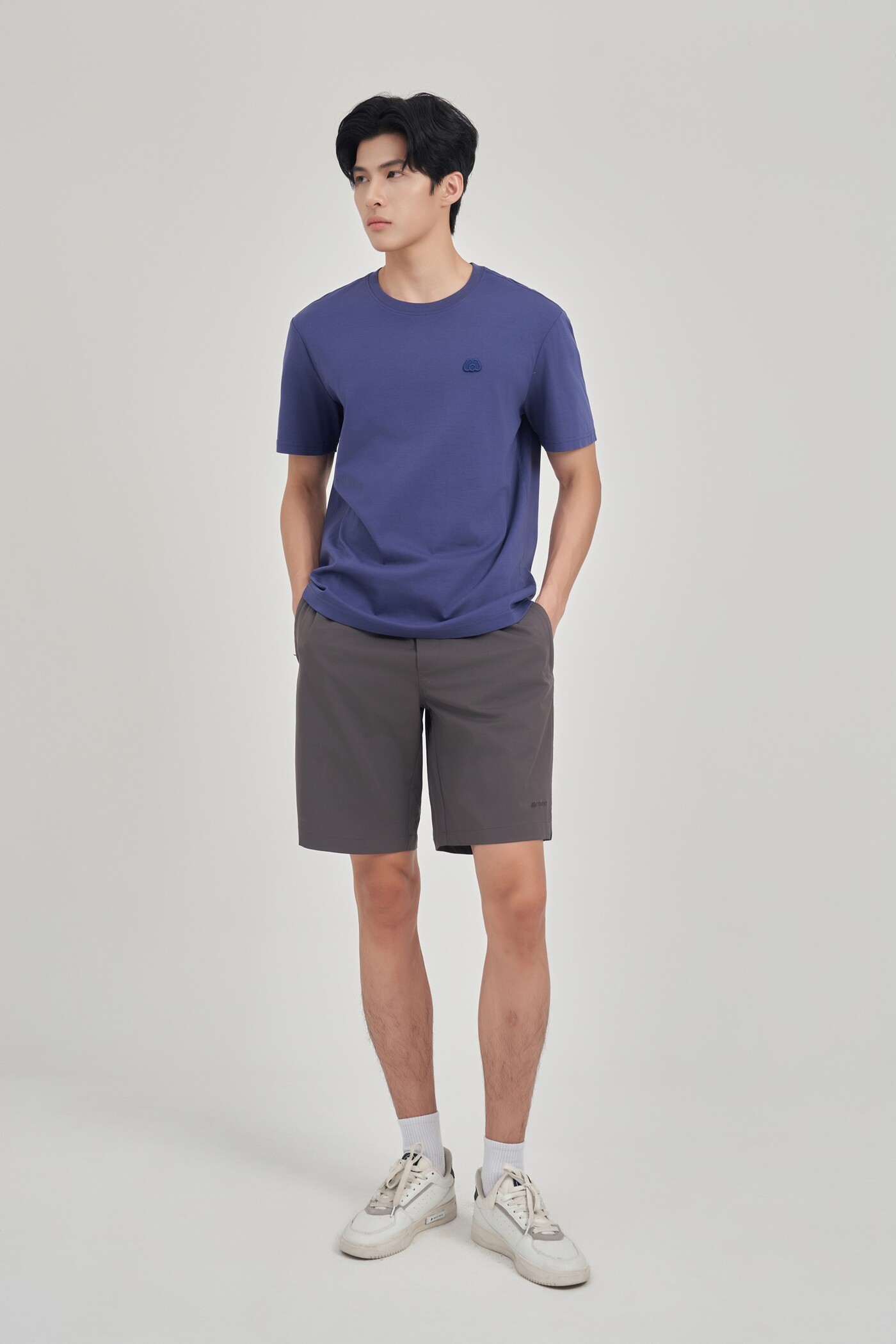 Quần short Regular Seesucker