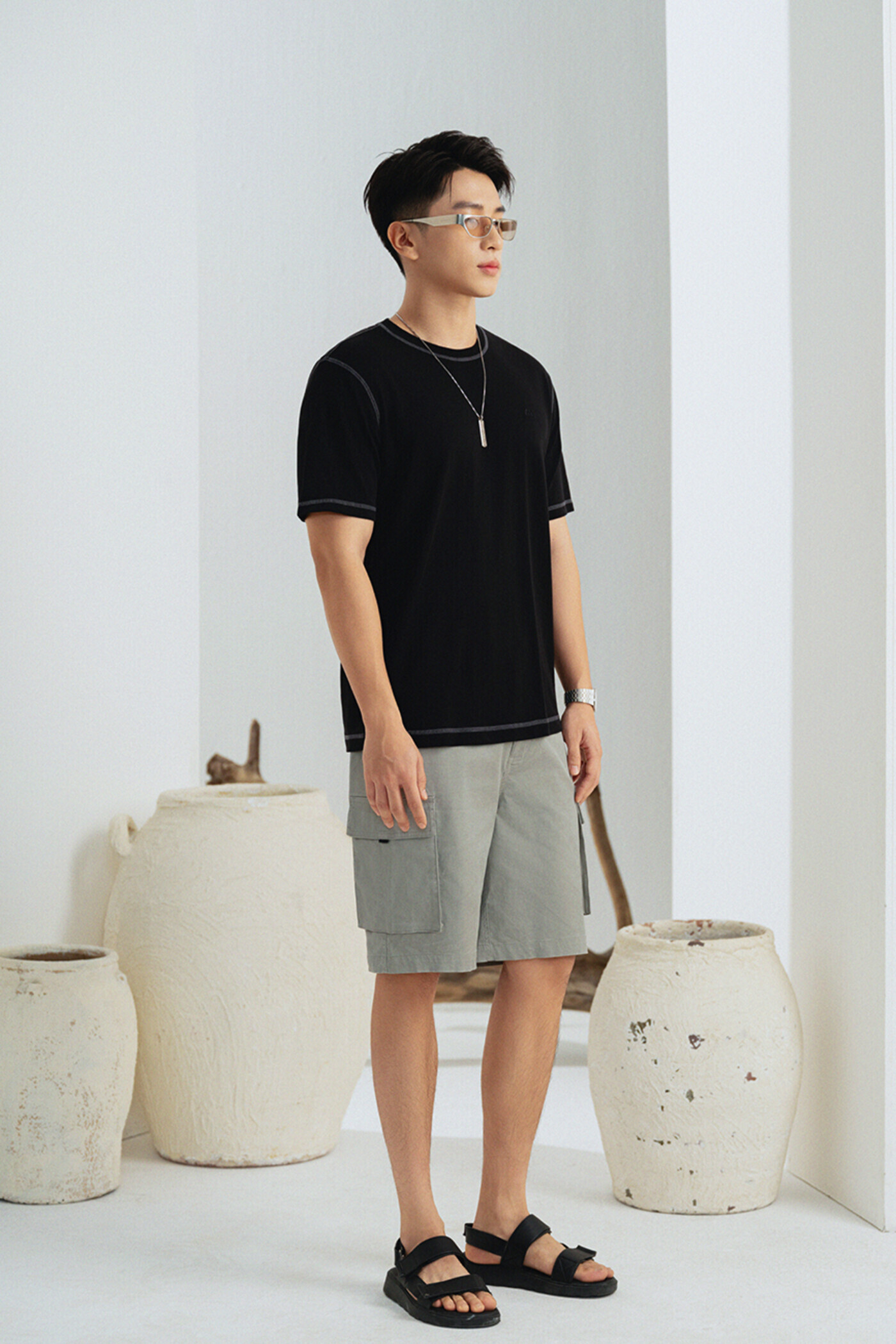 Dustin Cargo - Quần Shorts túi hộp