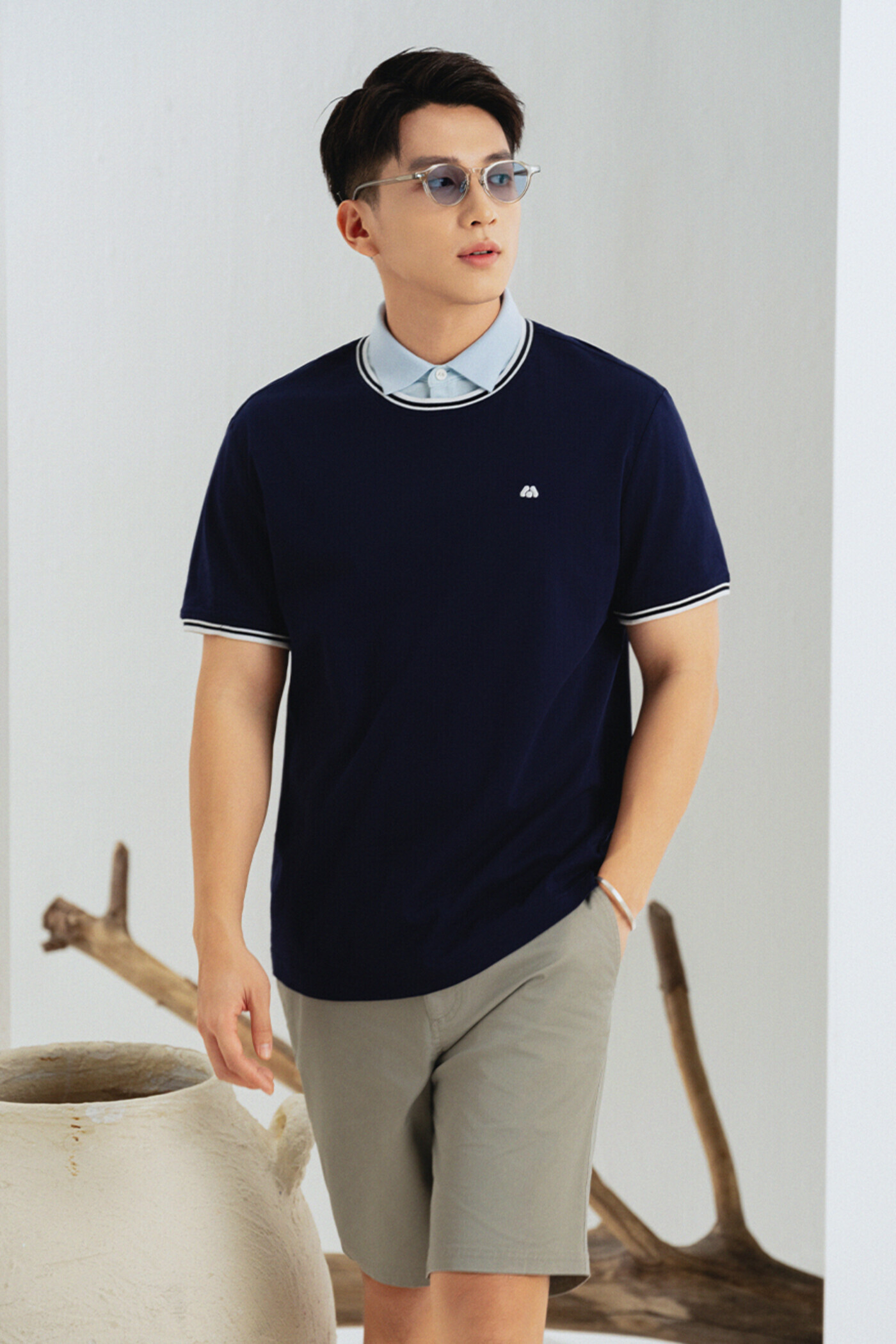 Quần shorts Khaki Slim fit