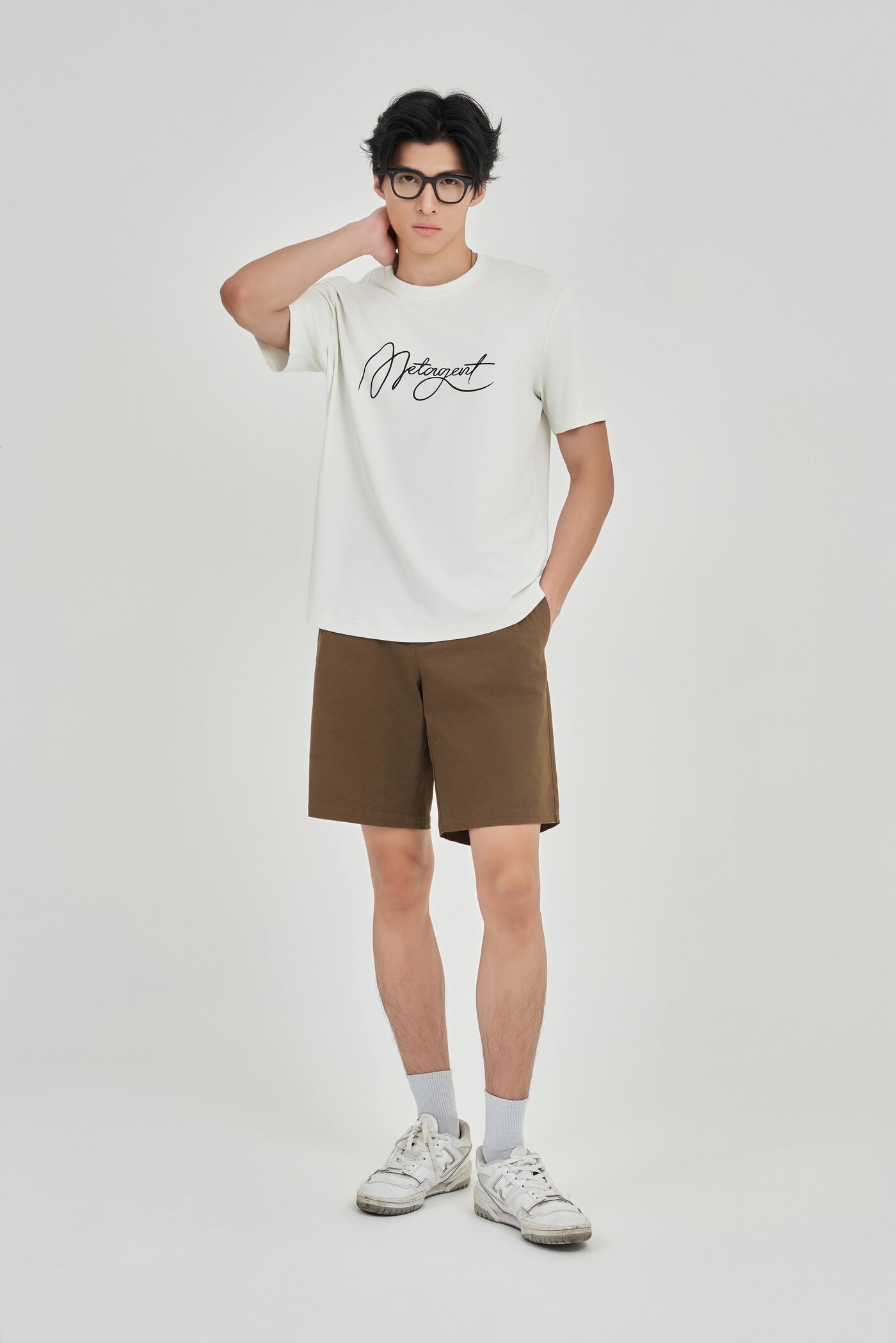 Quần shorts Khaki Point Man