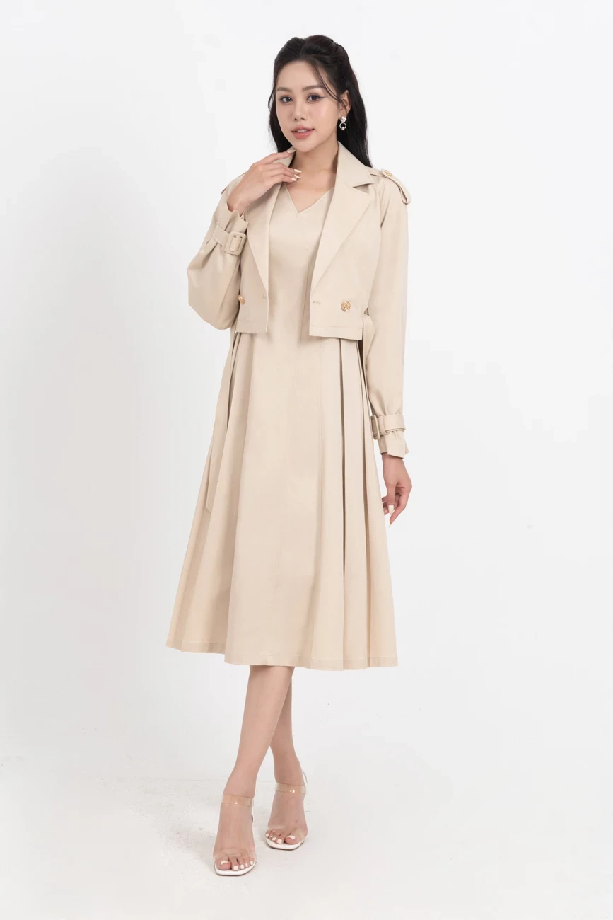 Đầm xòe Tuysi Sheath