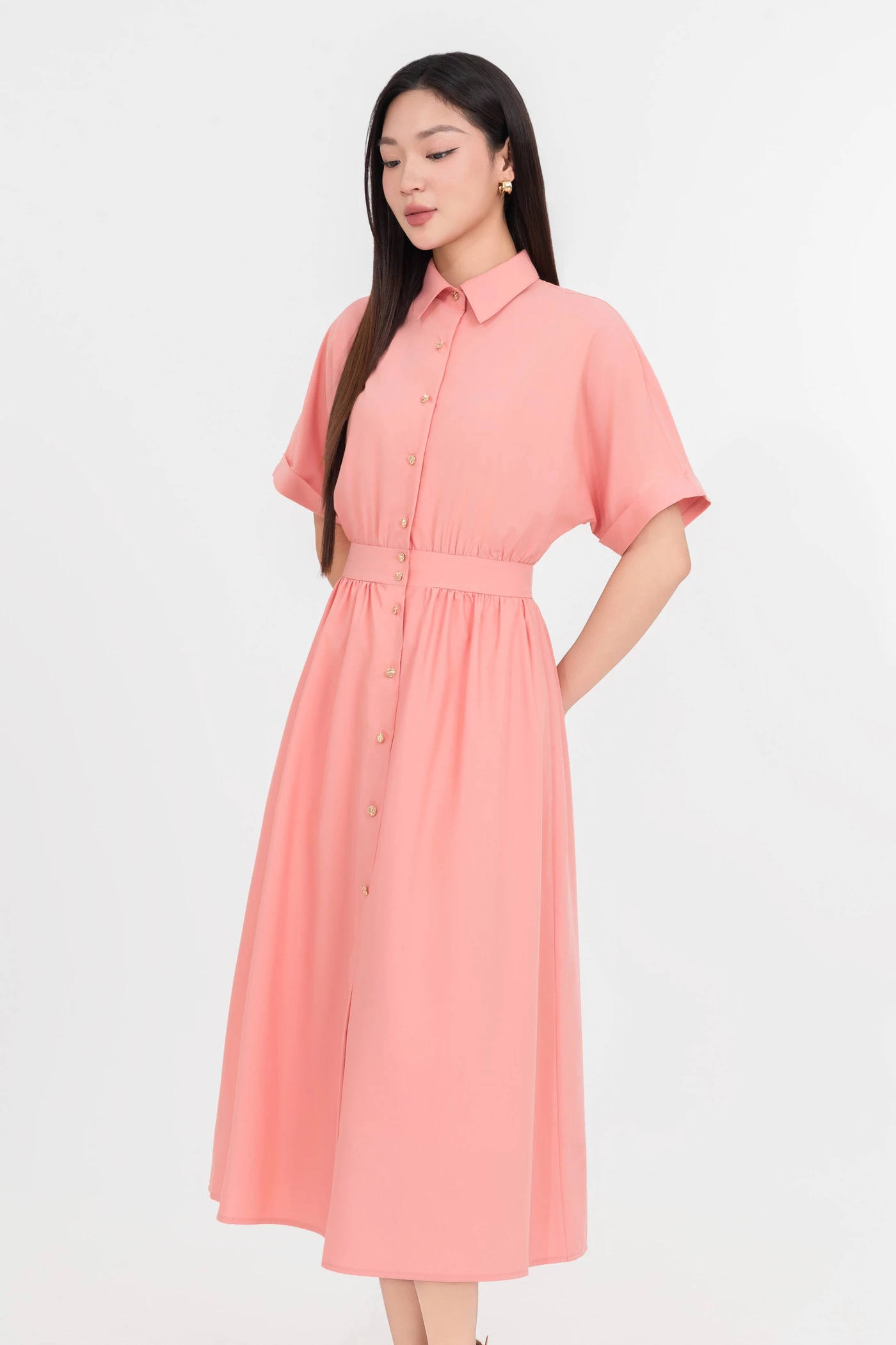 Đầm xòe Minimal Cotton