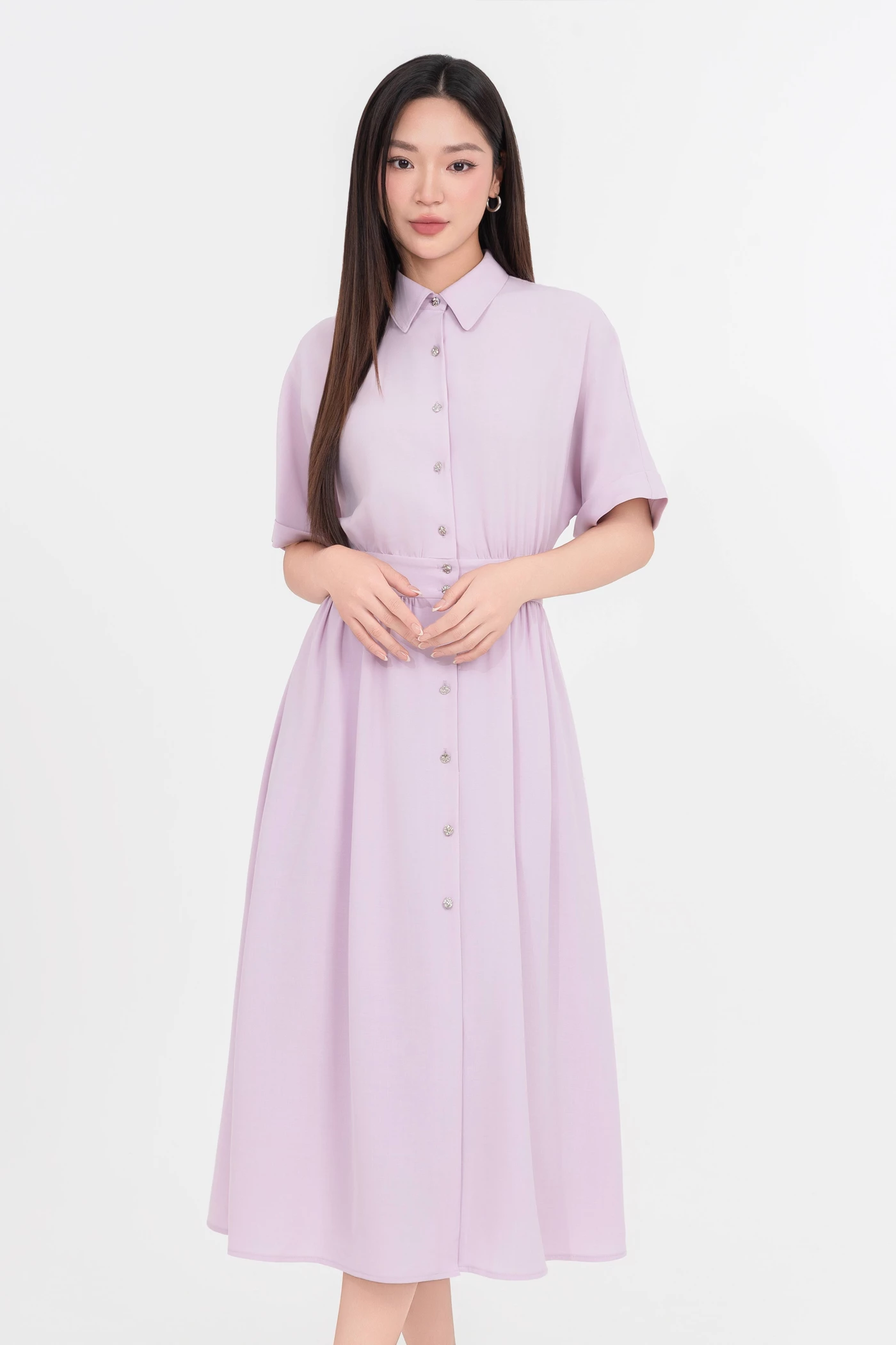 Đầm xòe Minimal Cotton