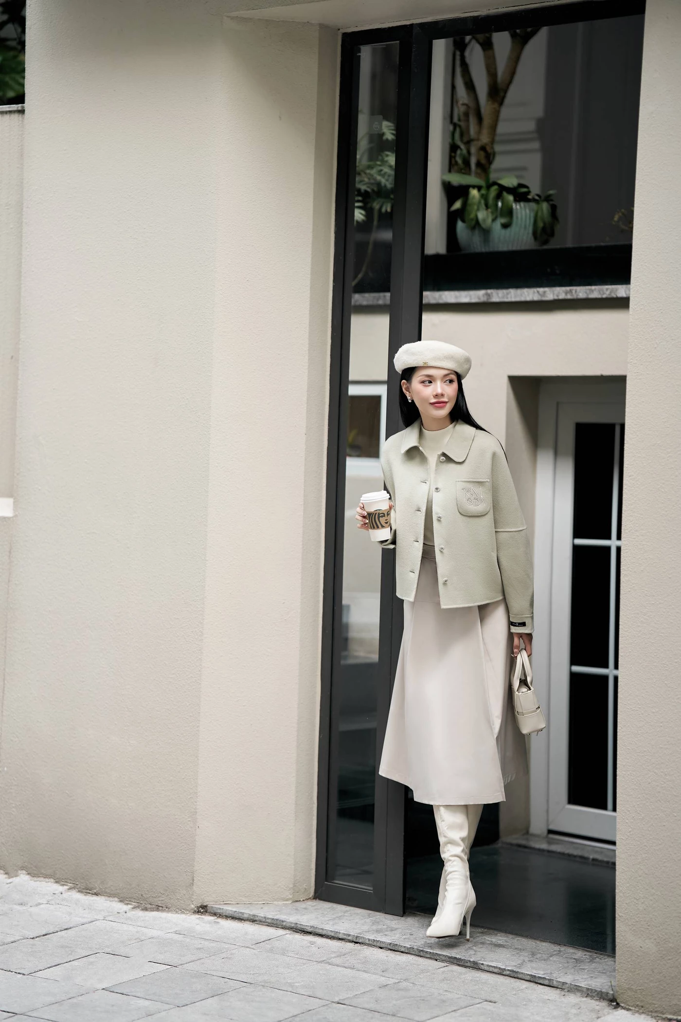 Merino Wool - Áo khoác dạ lông cừu