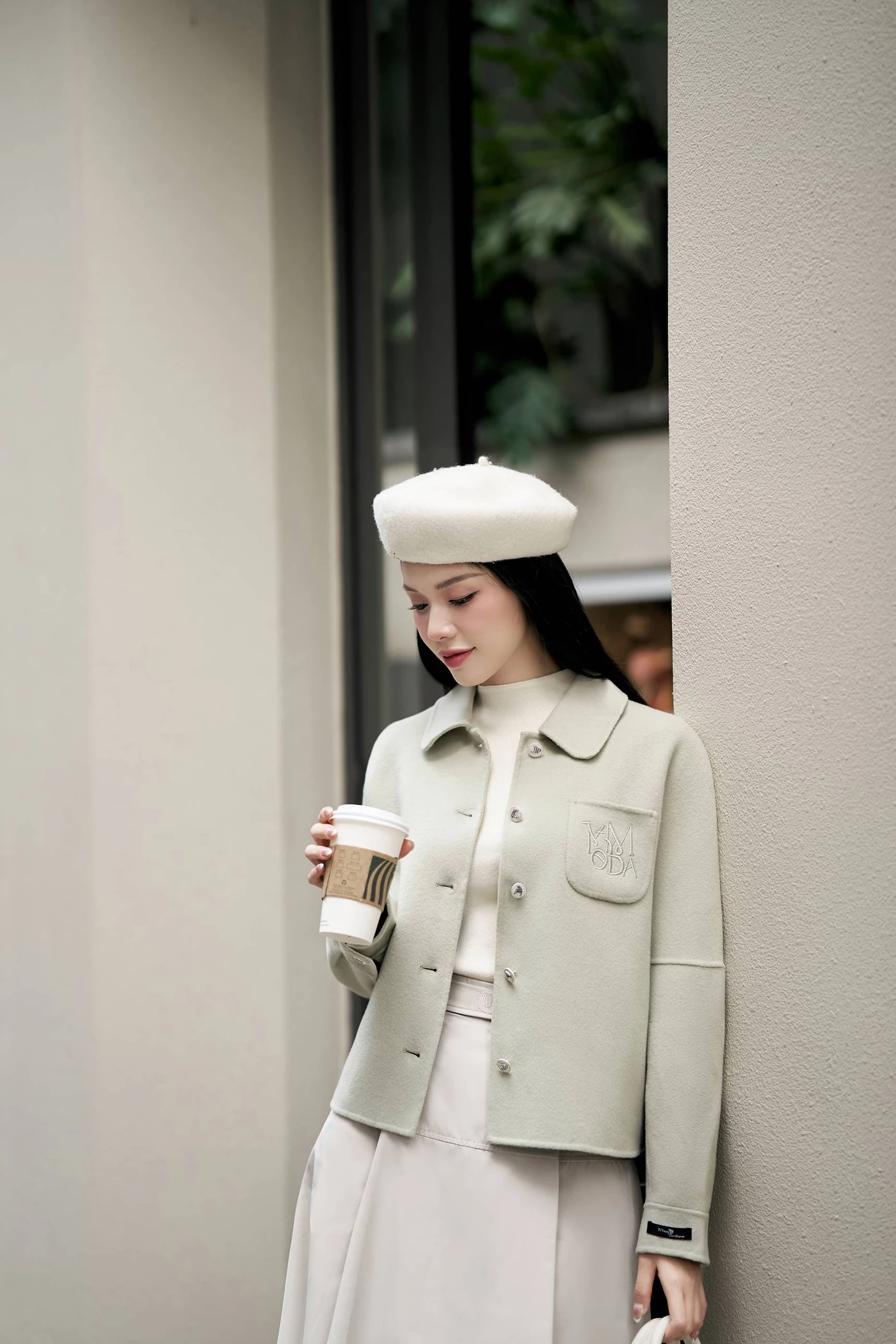 Merino Wool - Áo khoác dạ lông cừu