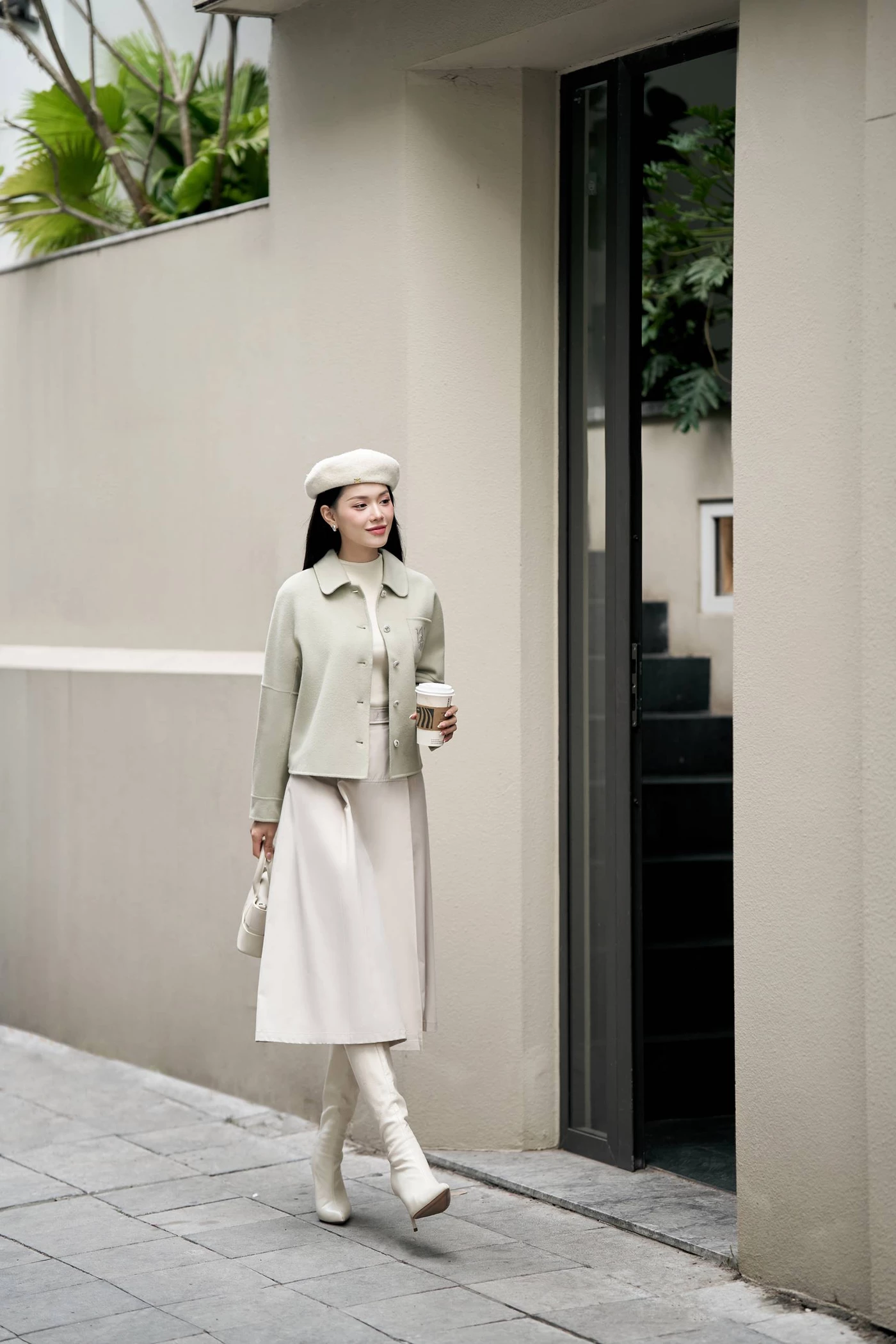 Merino Wool - Áo khoác dạ lông cừu