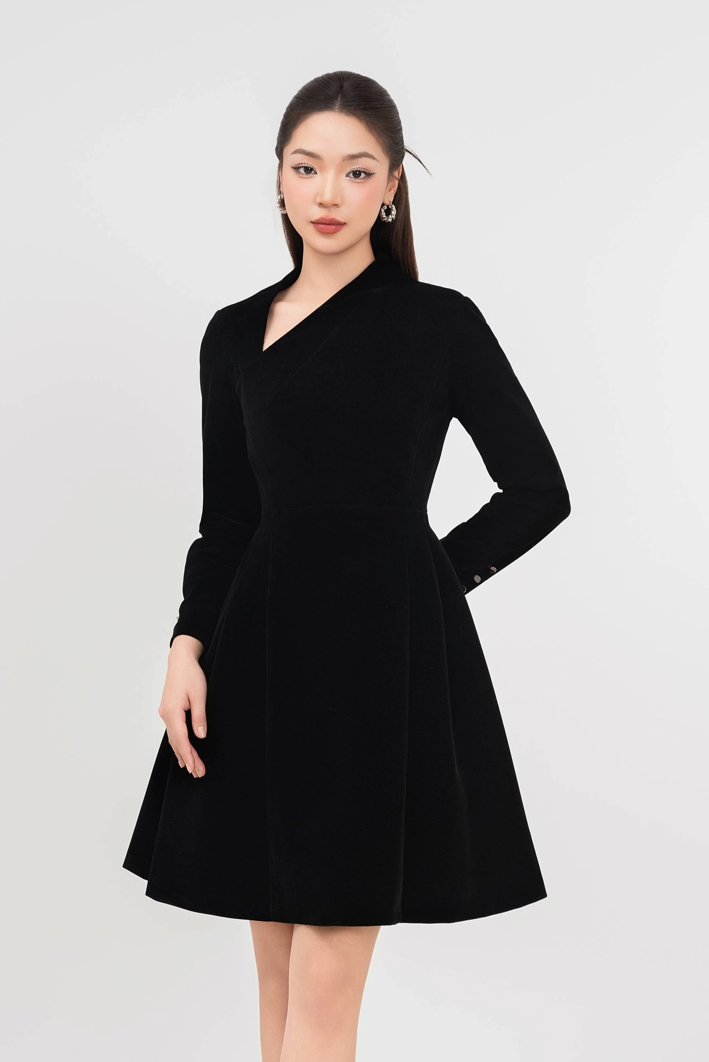 Đầm nhung Velvet Black