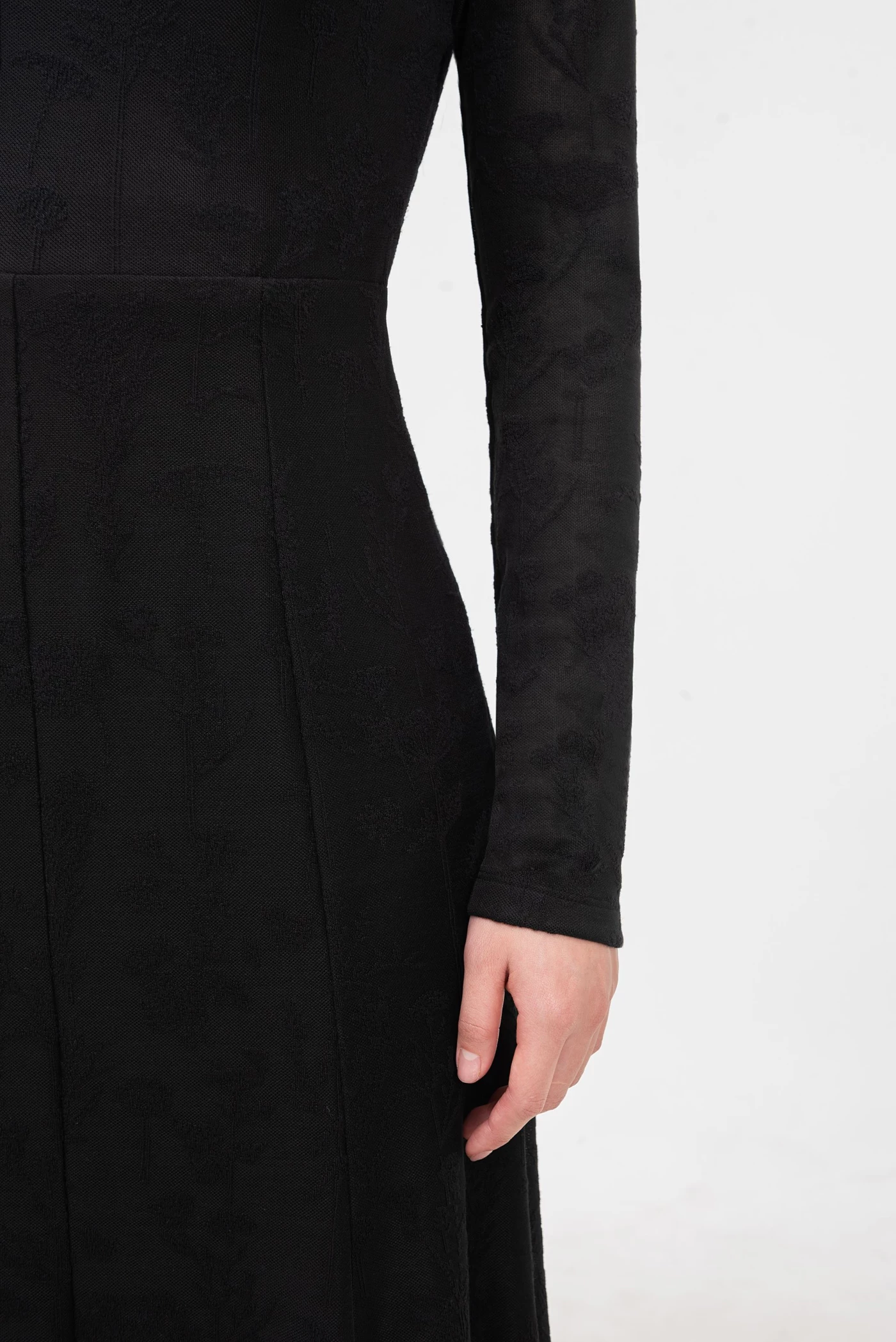 Đầm cổ thuyền Black Dahlia