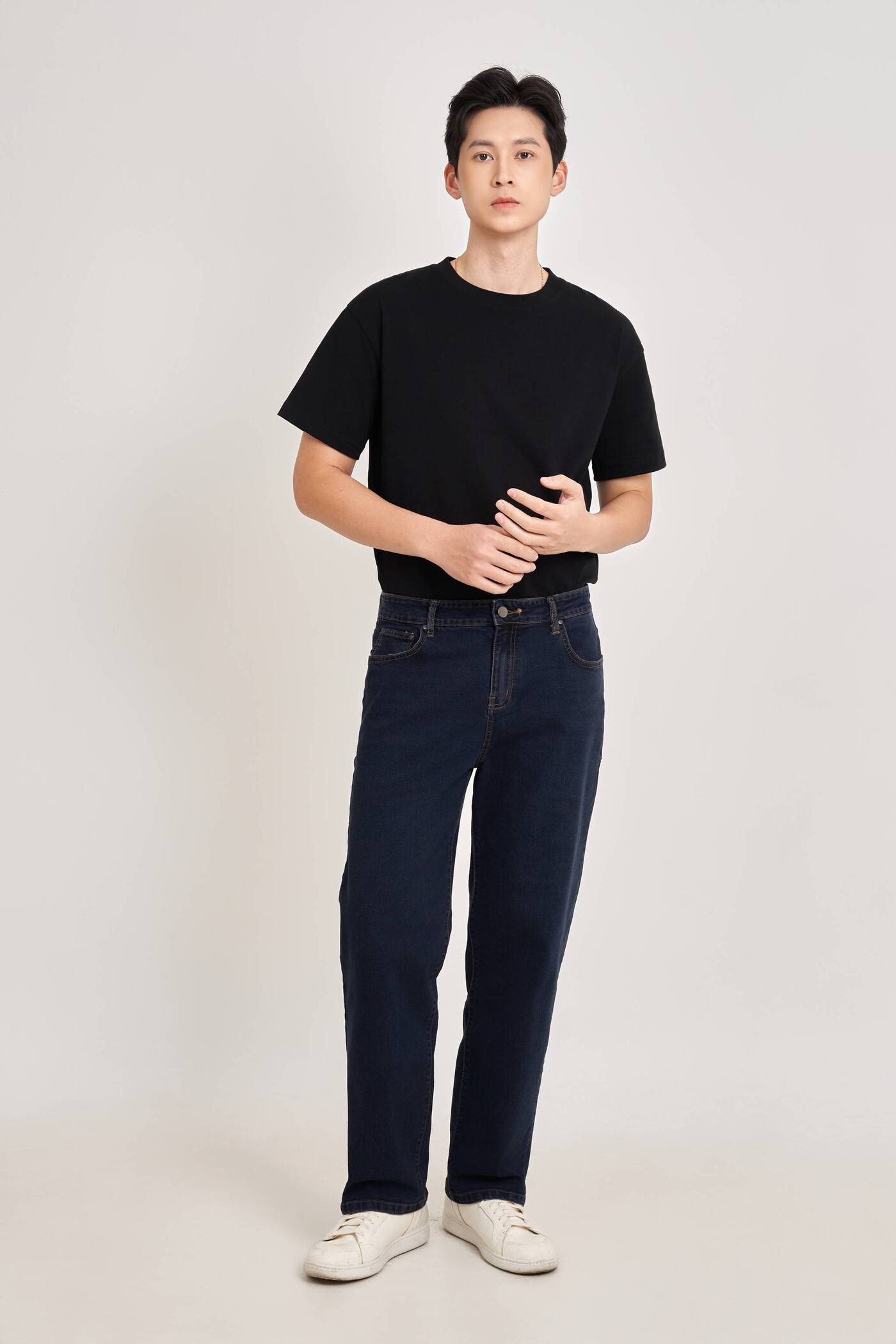 Quần Jeans xanh than