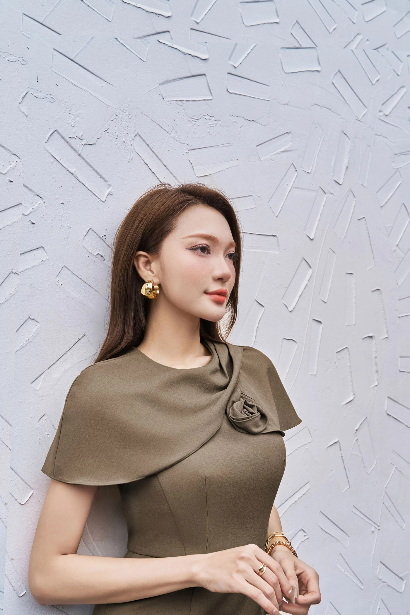 Graceful Bloom Dress - Đầm Tuytsi đuôi cá