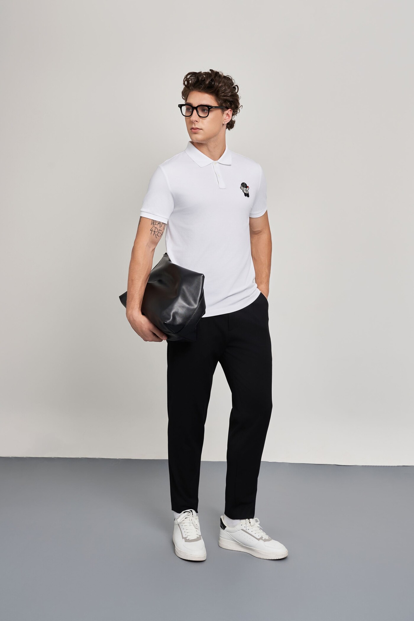 Quần Âu Simple Luxe cropped Slim fit
