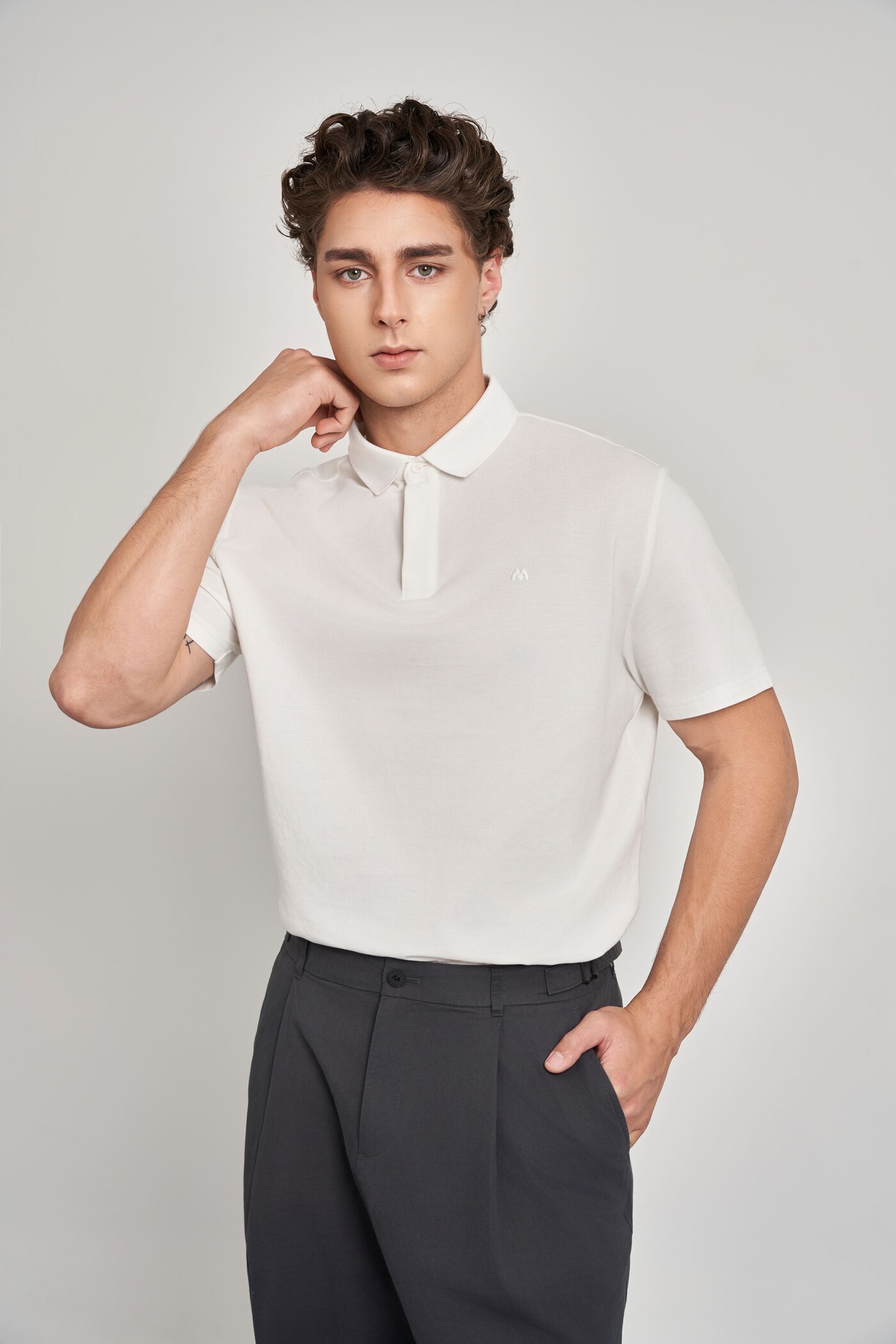 Áo Polo Regular Supima RIB