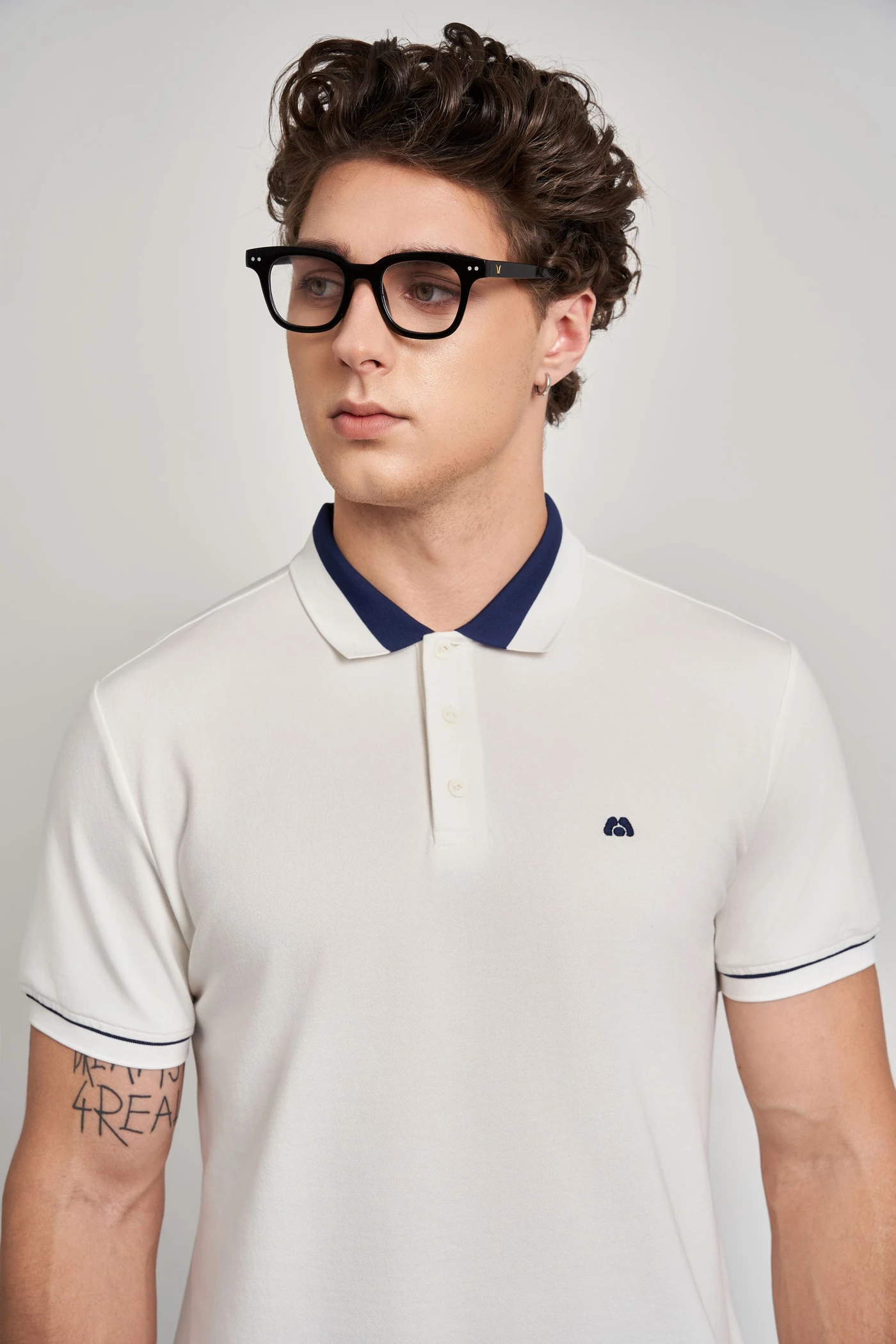 Áo Polo Modal Slim Fit phối cổ