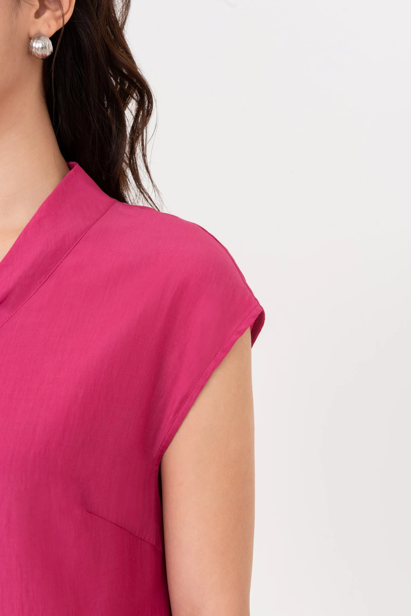 Elegant Silk Blouse - Áo sơ mi lụa