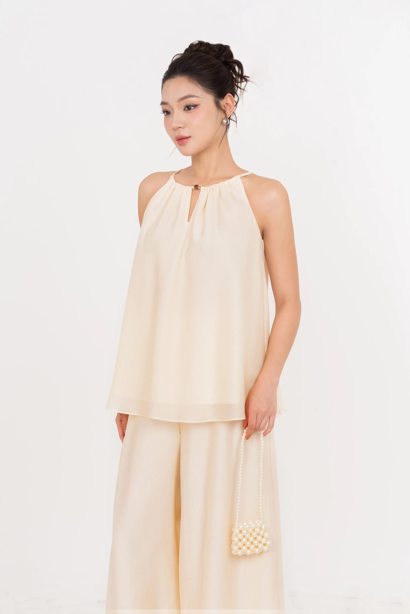 Cloud Drift Pants – Quần dài ống suông lụa
