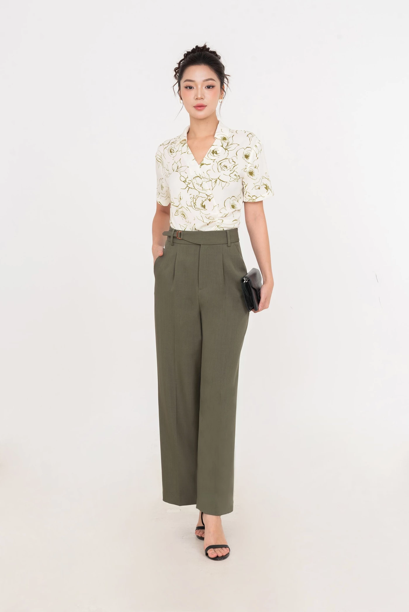 Citrus Wind Pants - Quần Tuytsi cách điệu