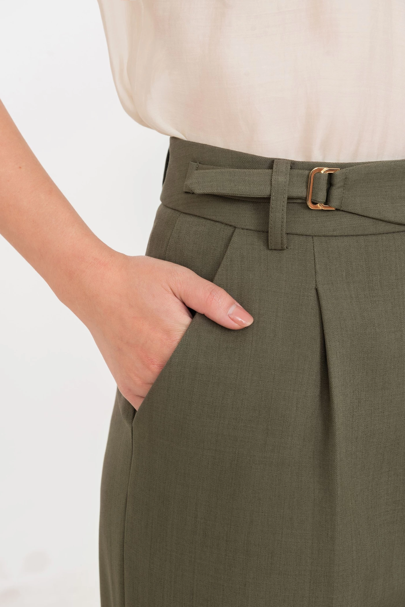 Citrus Wind Pants - Quần Tuytsi cách điệu