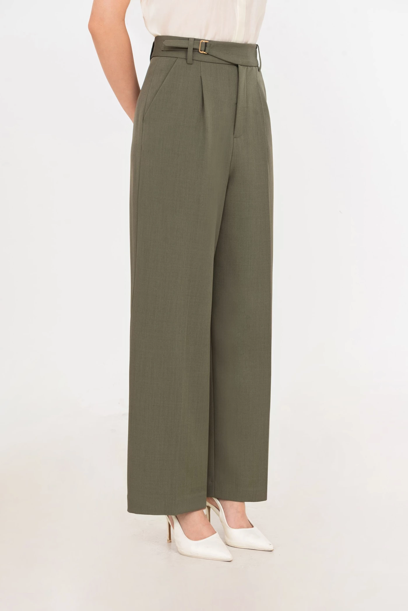 Citrus Wind Pants - Quần Tuytsi cách điệu