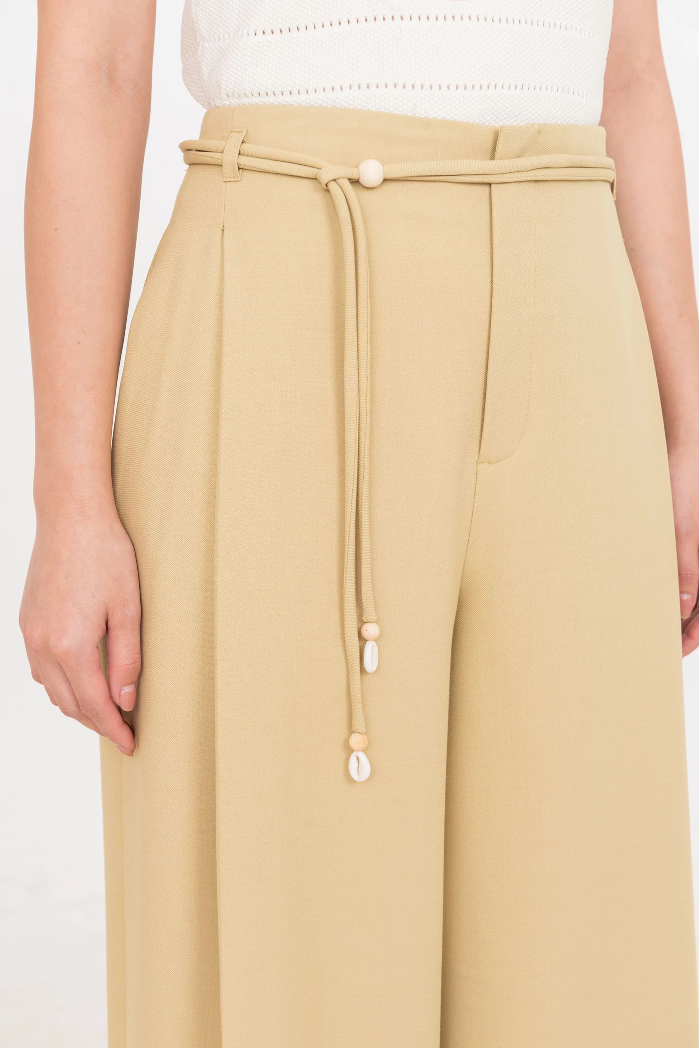 Golden Dune Pants – Quần suông lưng cao