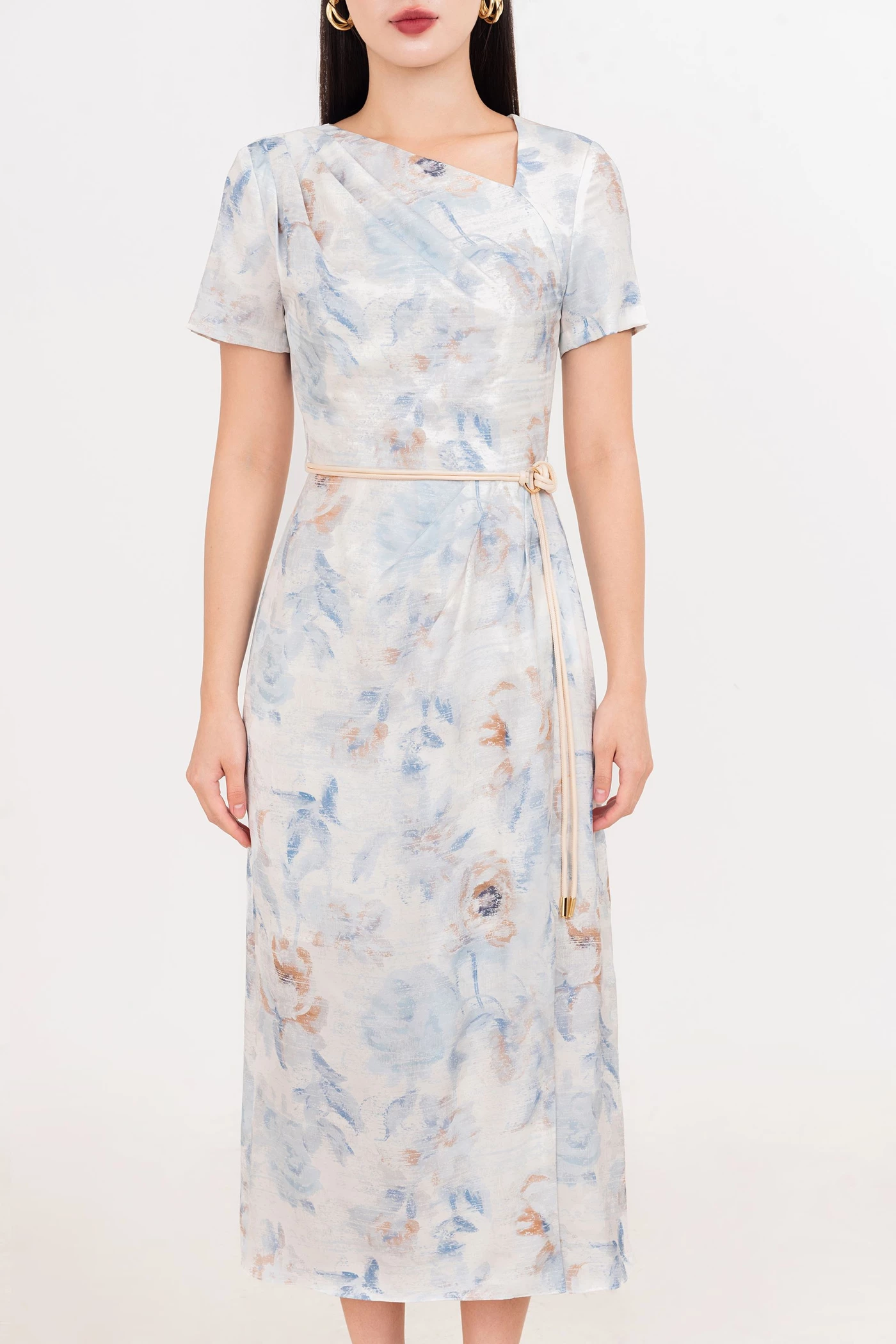 Pastel Bloom Dress – Đầm lụa hoa