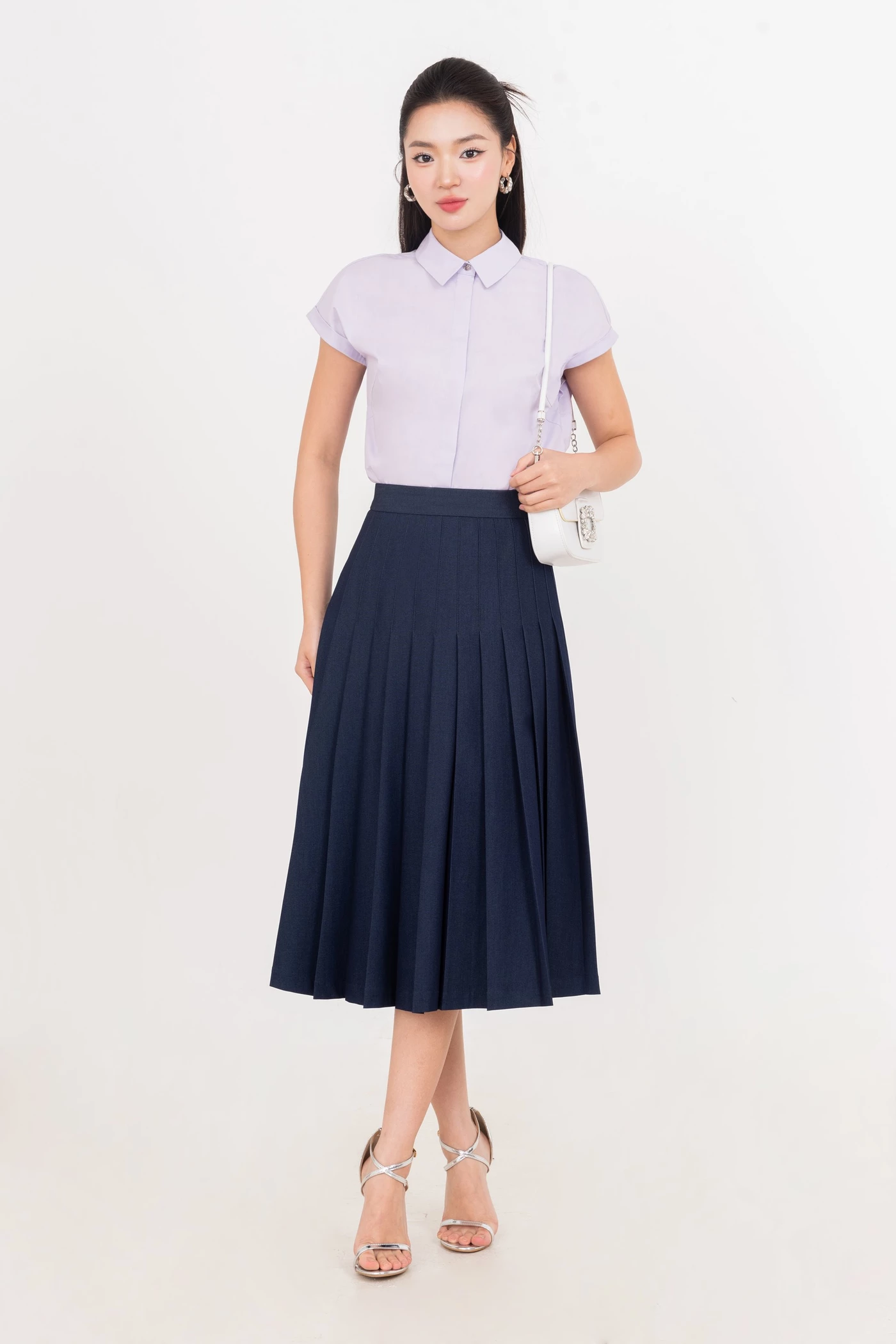 Pastel Cotton Shirt - Áo sơ mi tay hến