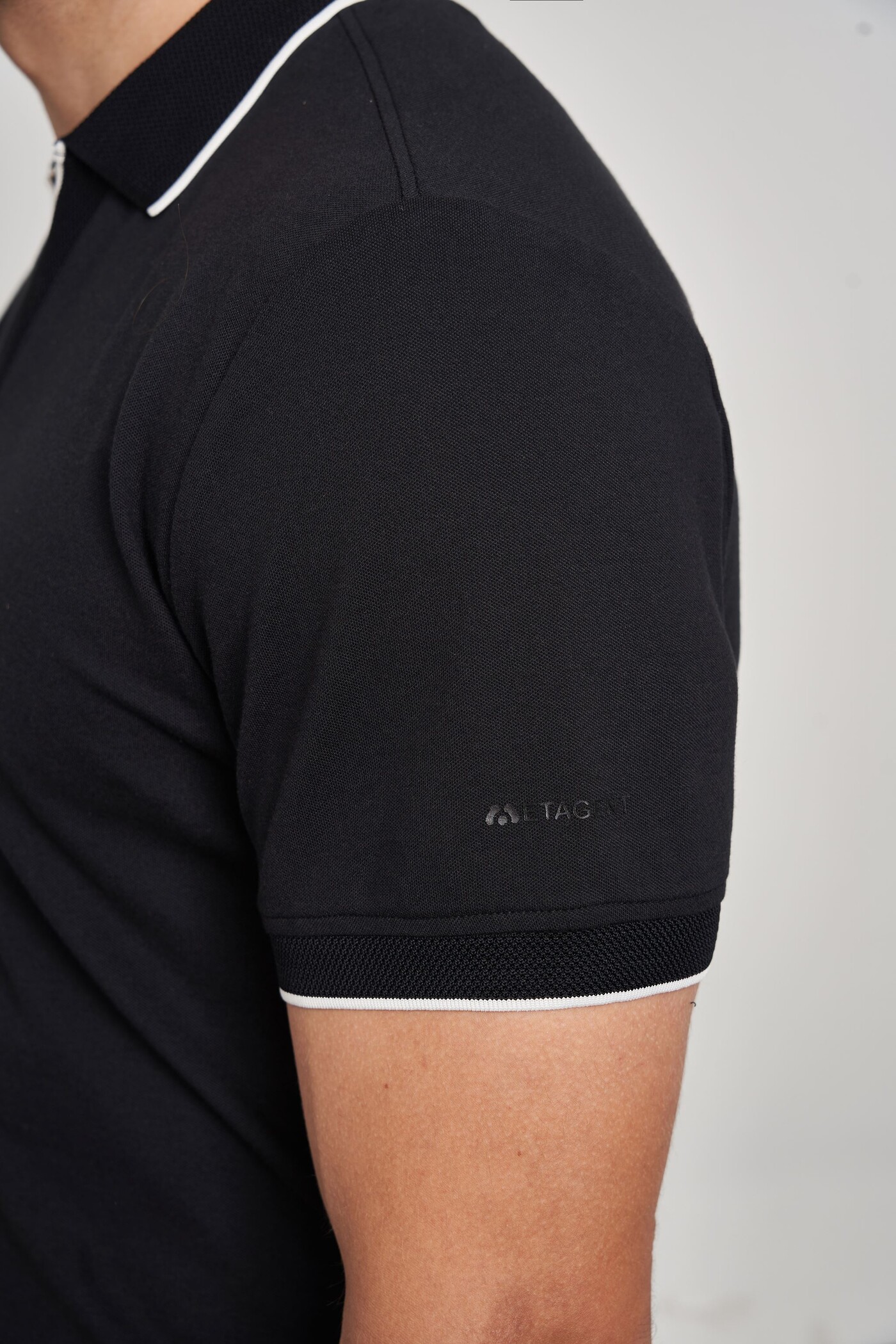 Áo Polo Slim fit cổ kiểu