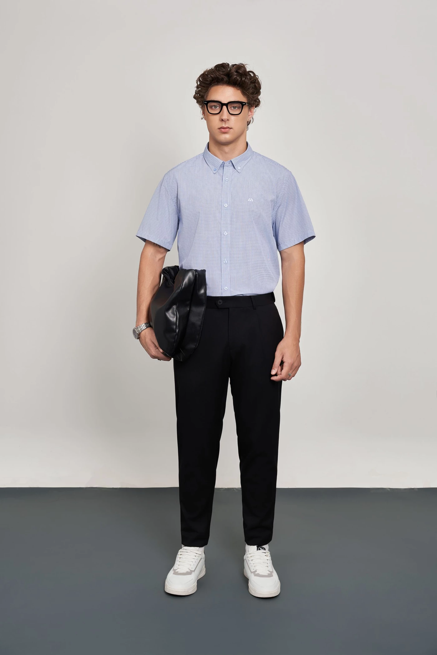 Áo sơ mi Bamboo Regular tay ngắn