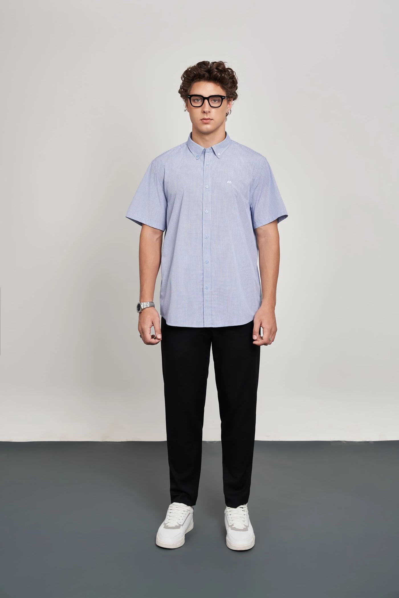 Áo sơ mi Bamboo Regular tay ngắn