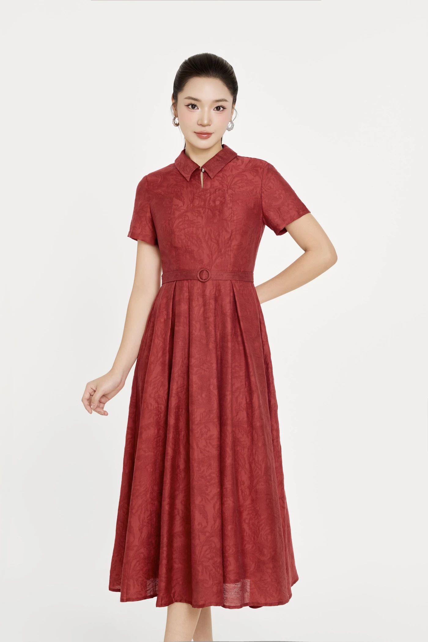 Uban Passion Dress - Đầm lụa cổ đức
